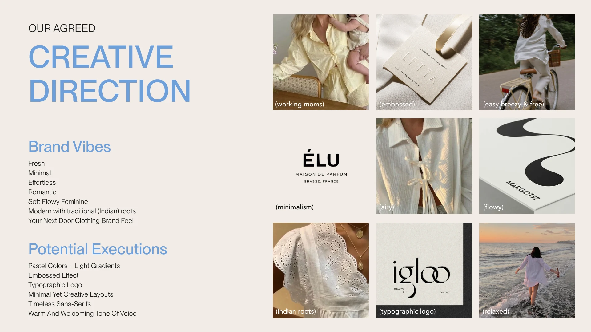 Deciding on Ery's visual vibes + potential executions 