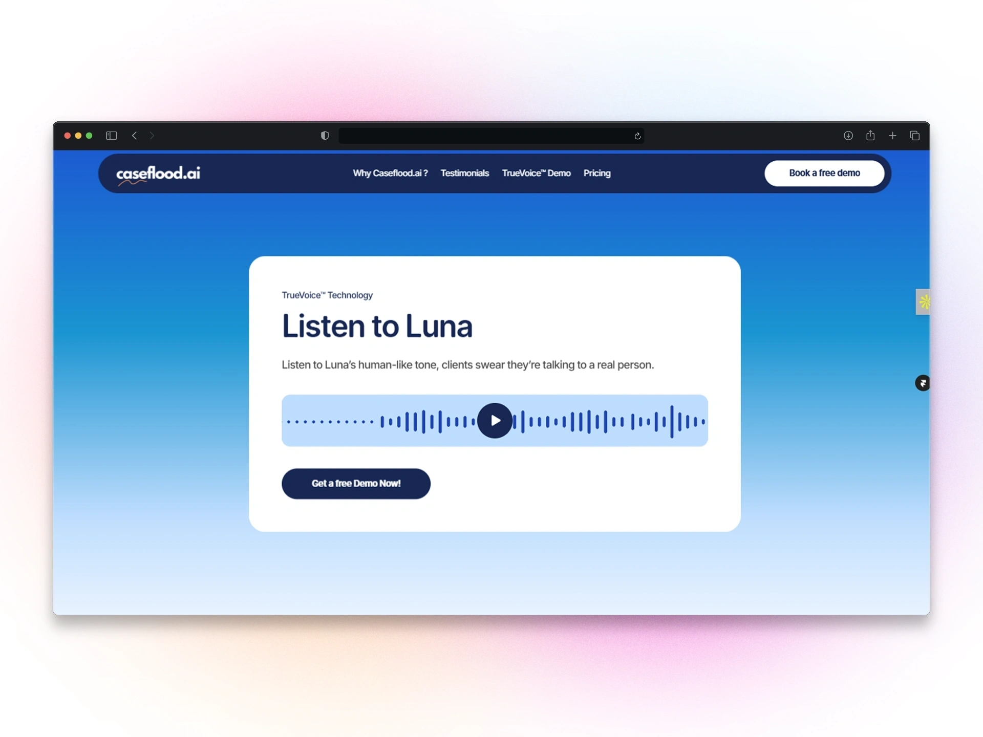 AI Voice demo