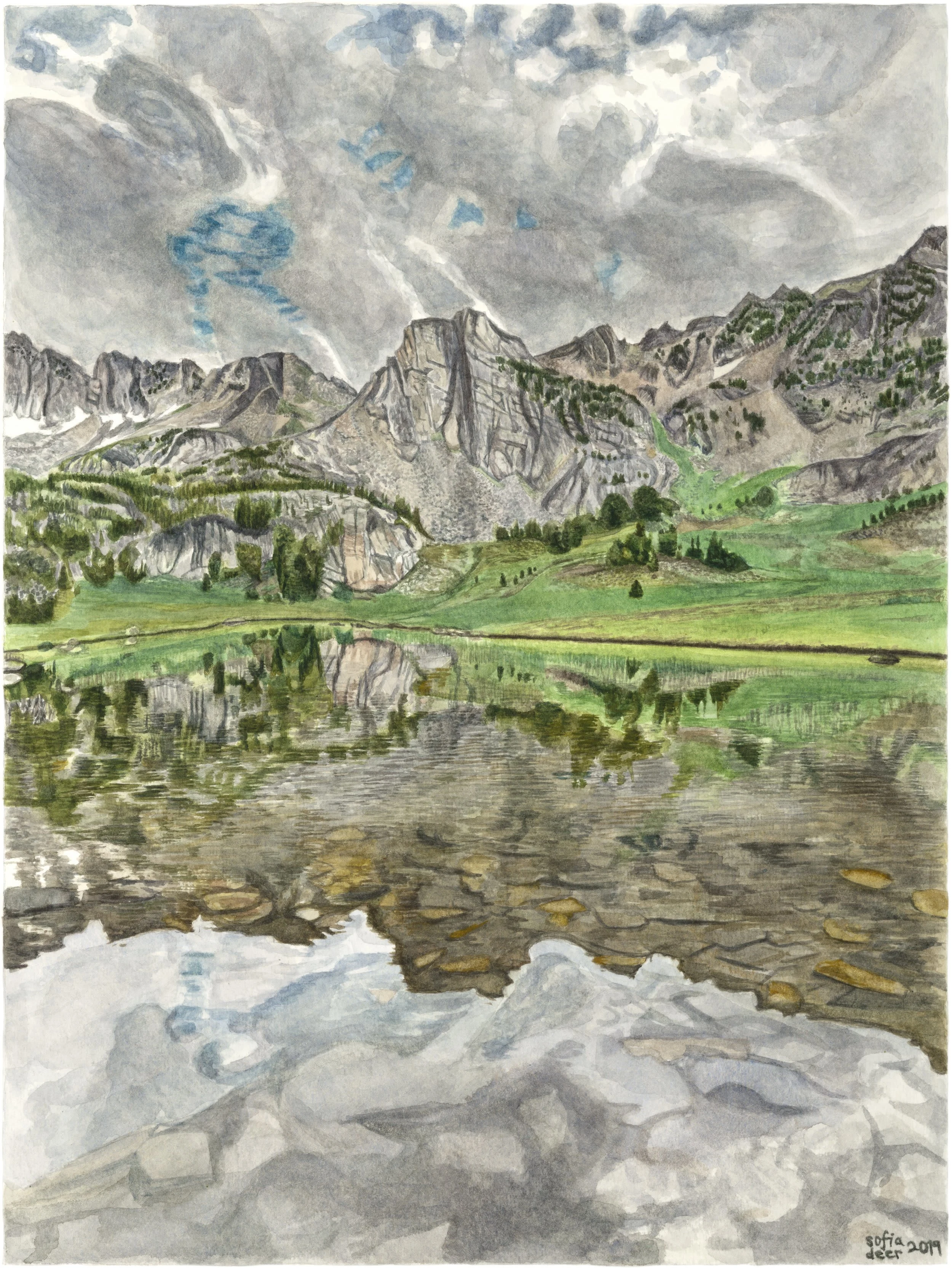 Beehive Basin Original Artwork
