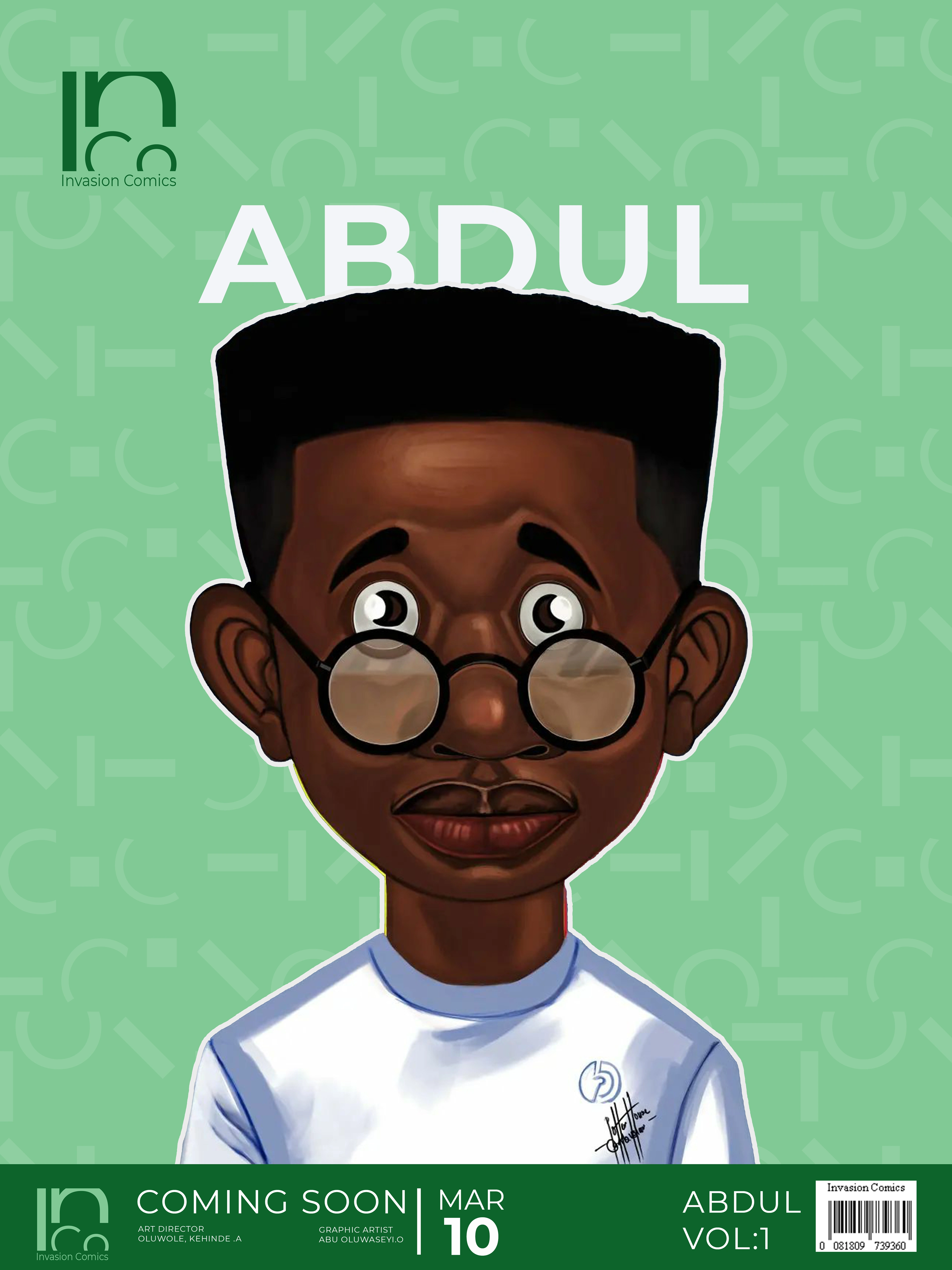 Comic Magazine Cover