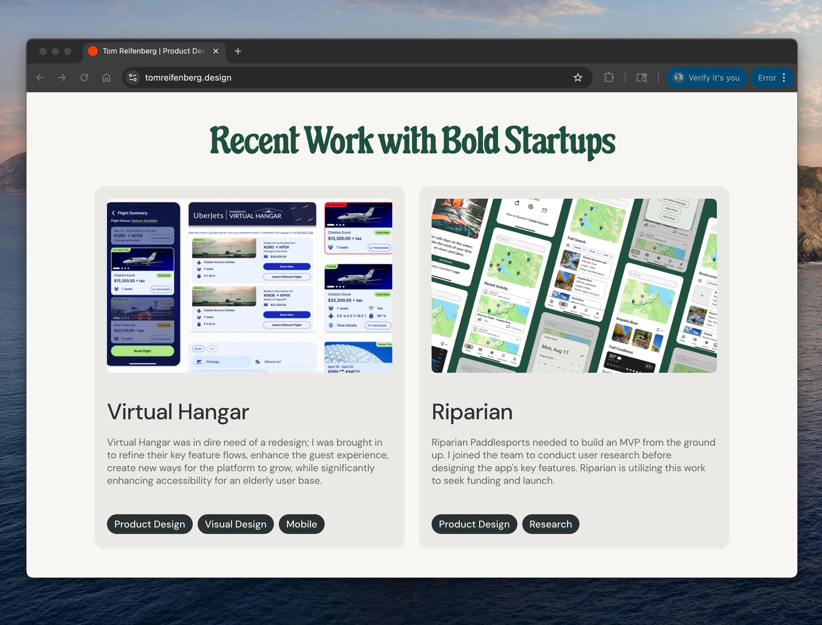 Case Studies, the backbone of most portfolio sites!