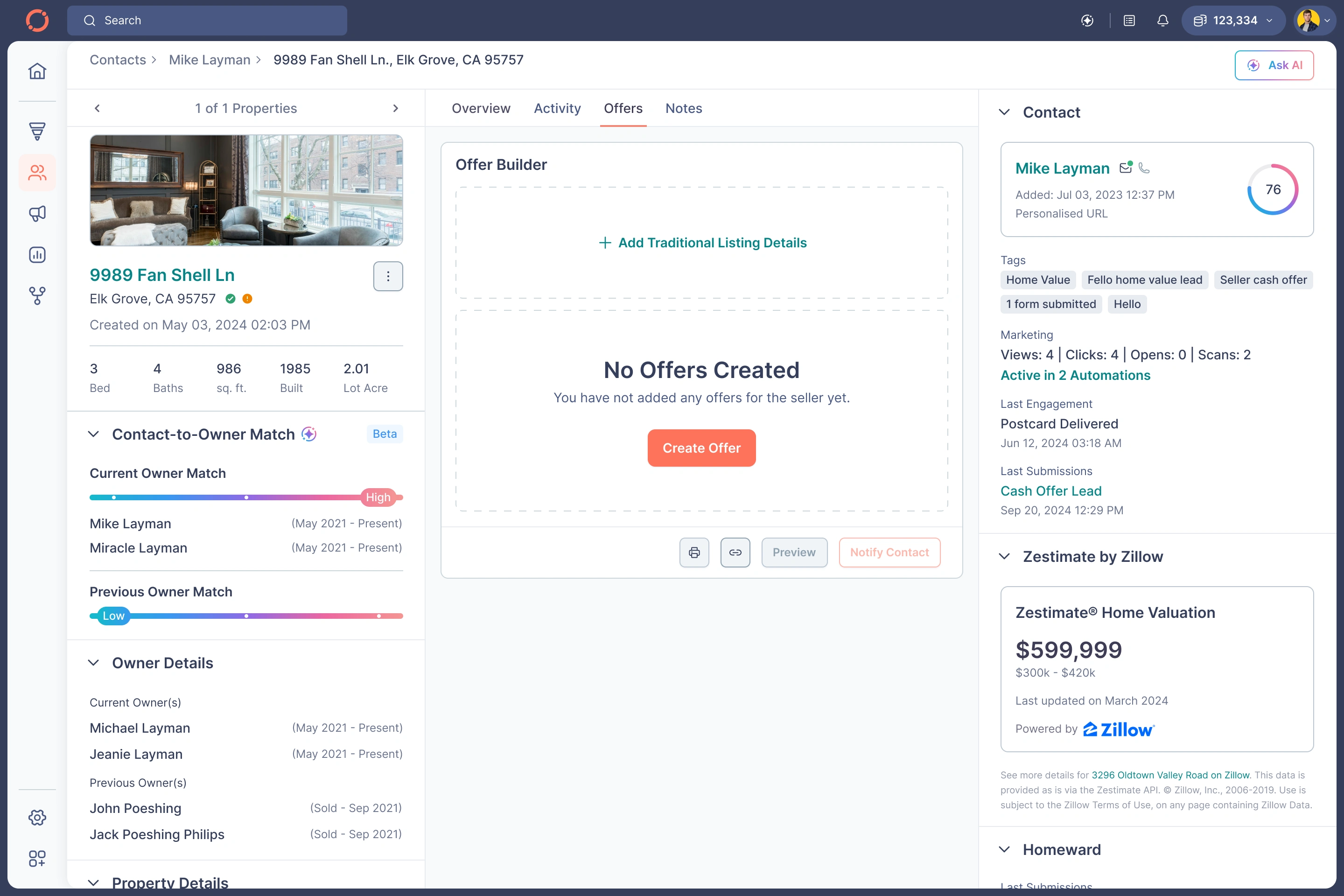 Property Details - Offers