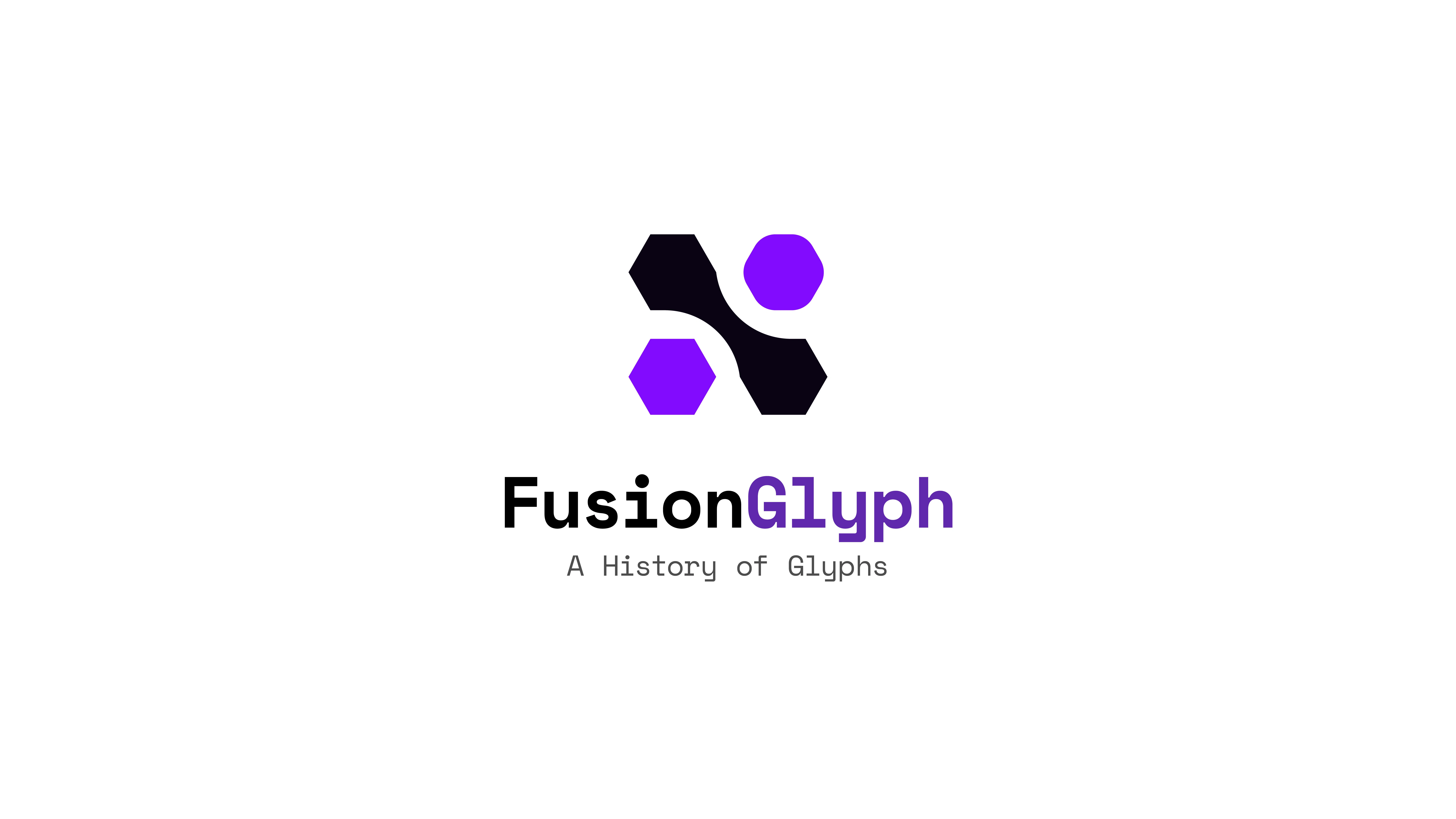 FusionGlyph—Modern and simple