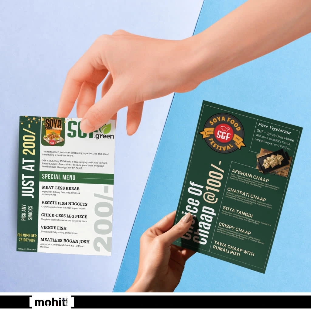 SGF and SGF green Menu