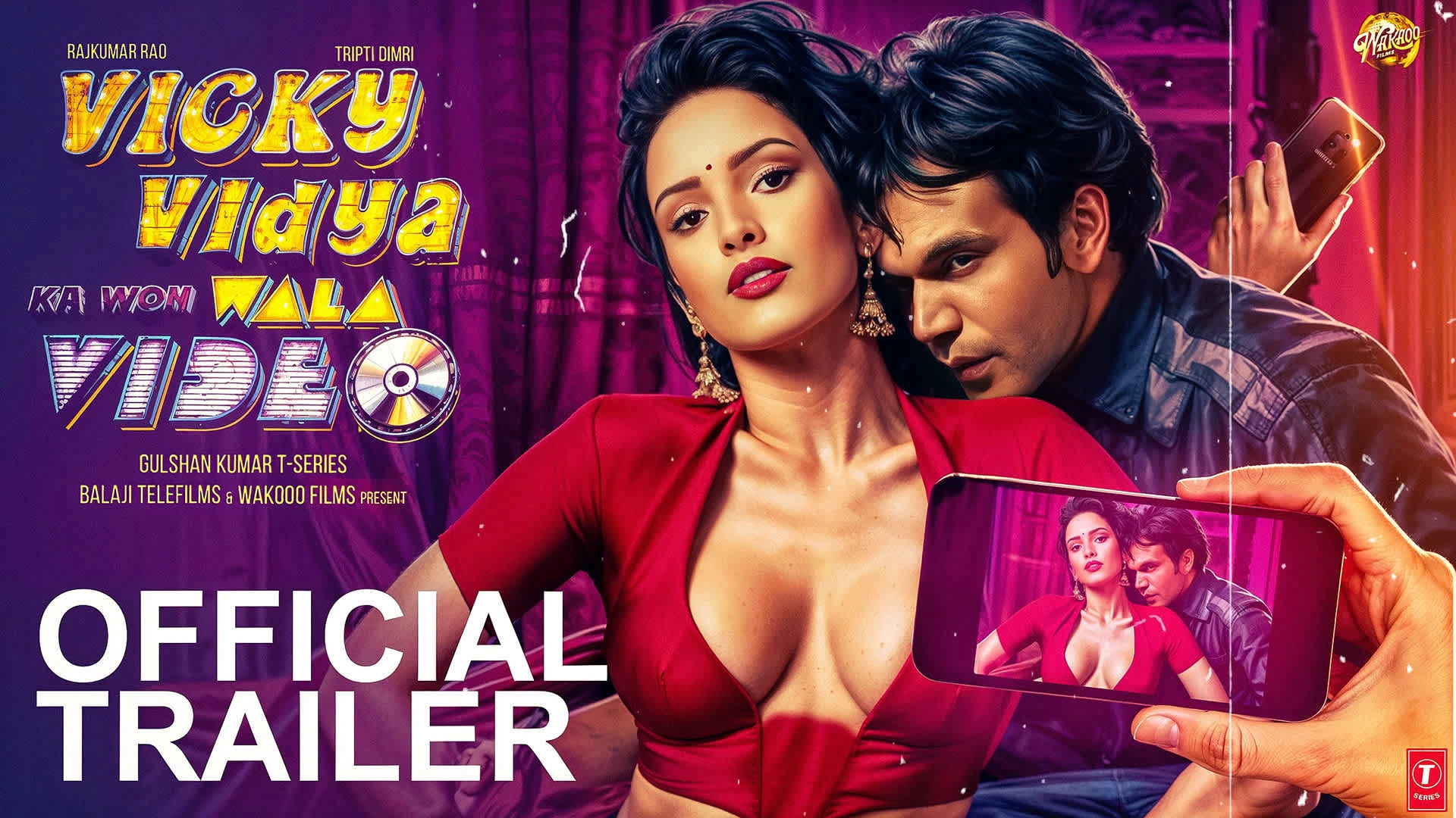 Vicky Vidya Ka Woh Wala Video Concept Trailer Poster