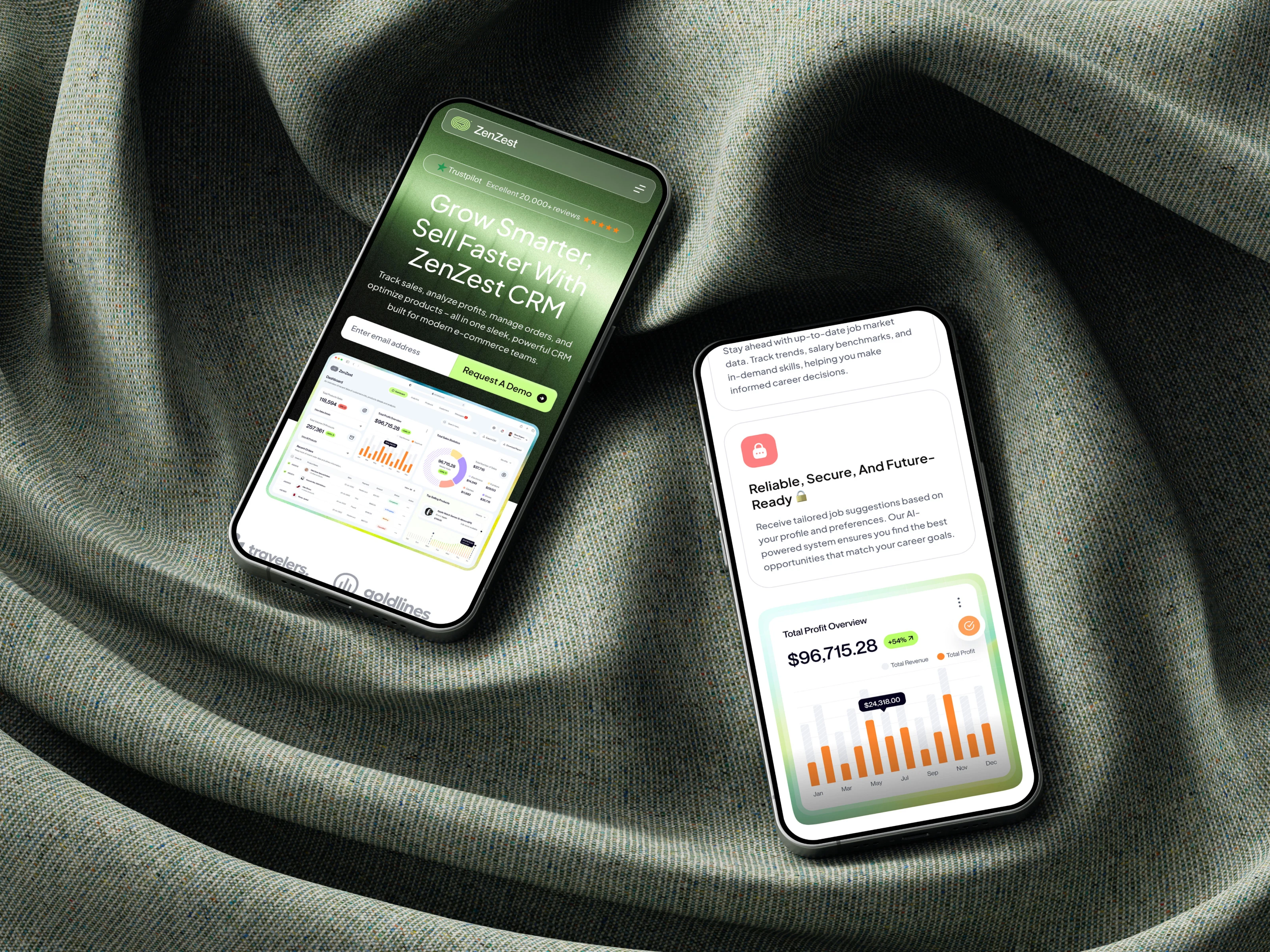 Mobile Mockup For Responsive Version