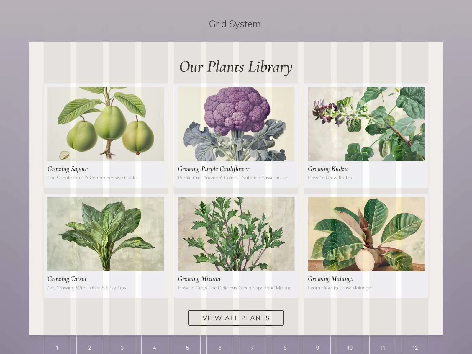 Lumos Framework: Grid System