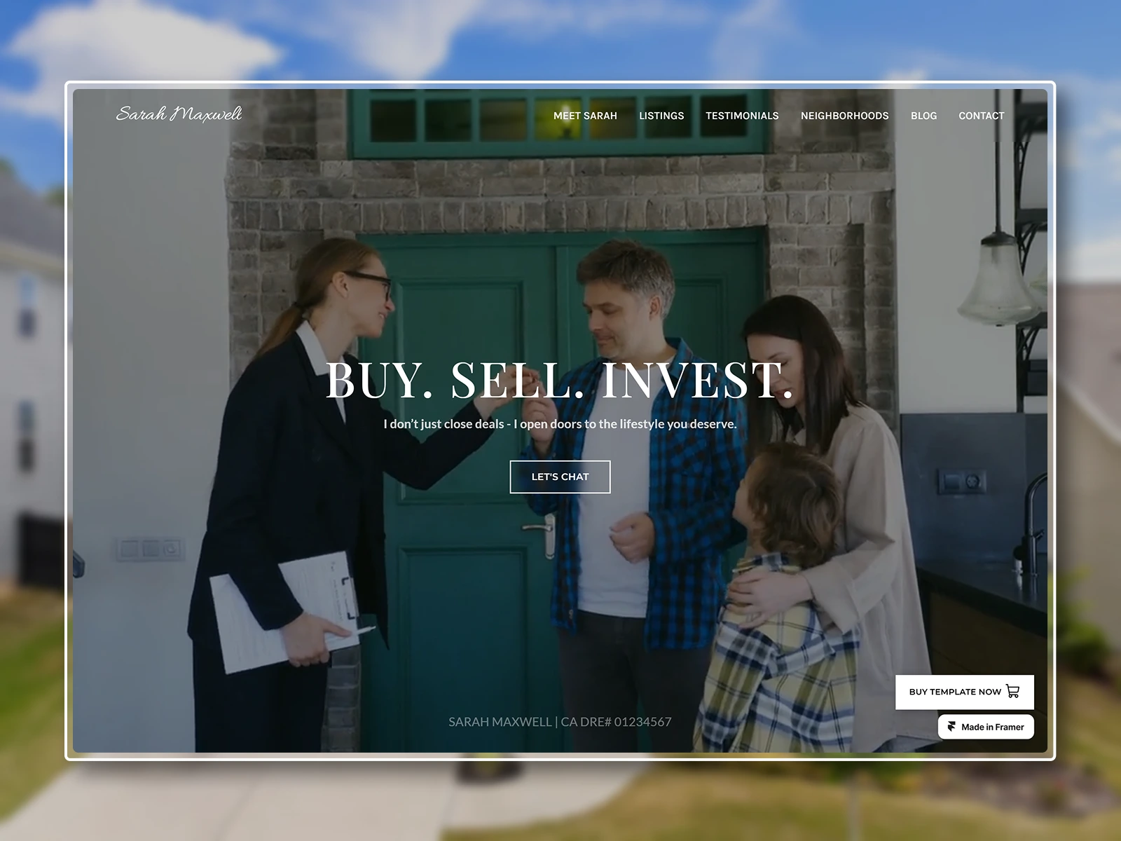 Hero Section - Home Page