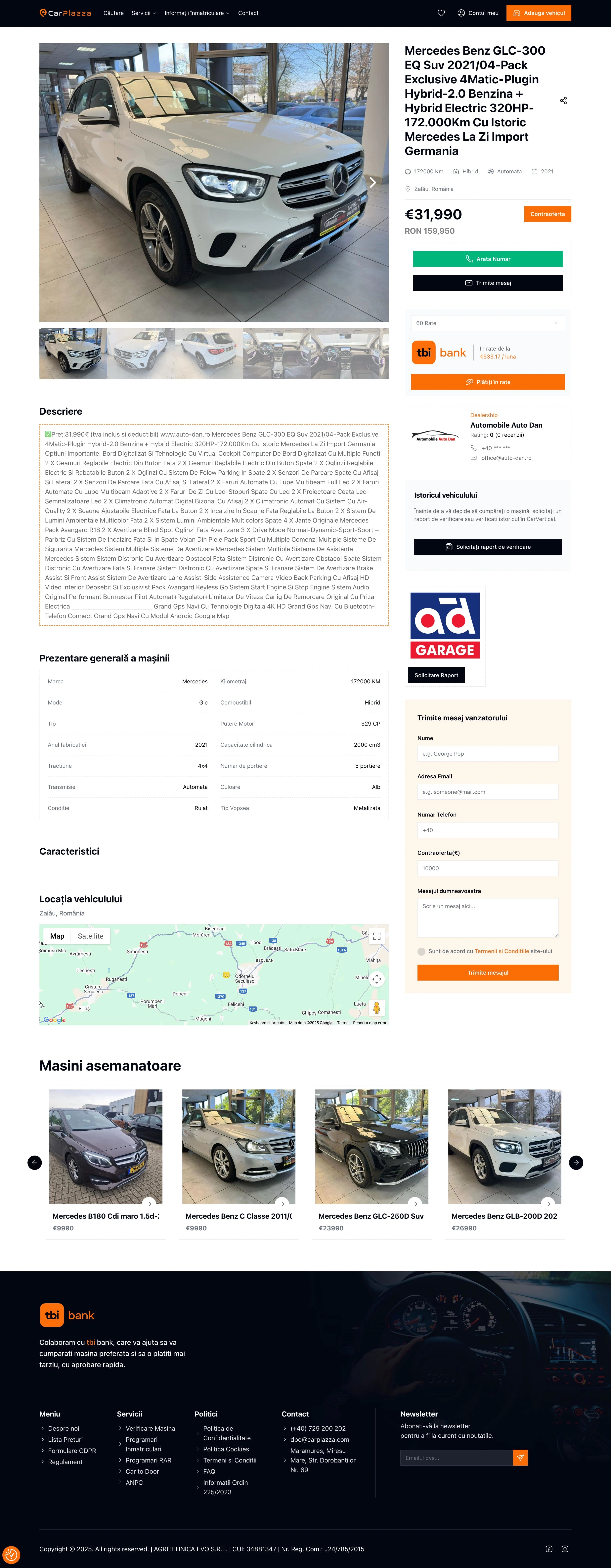 Car Details Page