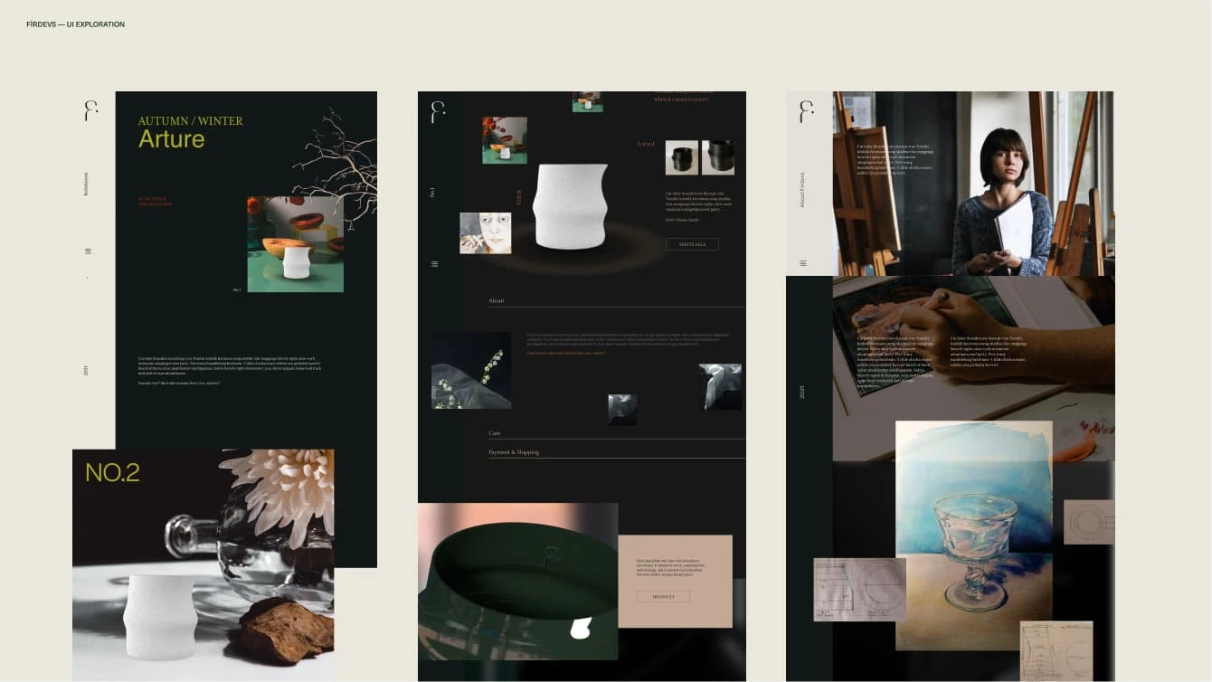 UI exploration