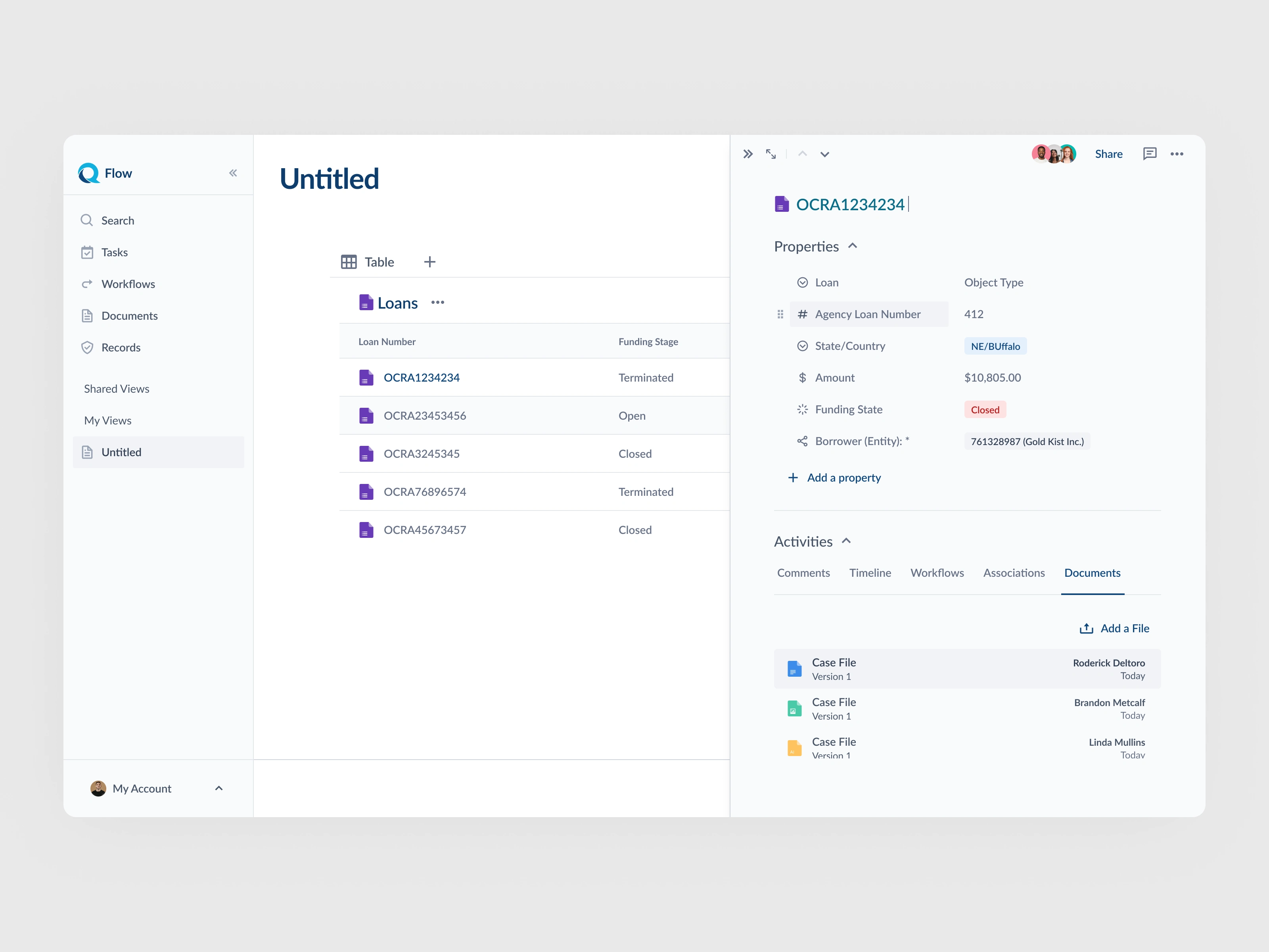 Business Object - Document Drawer