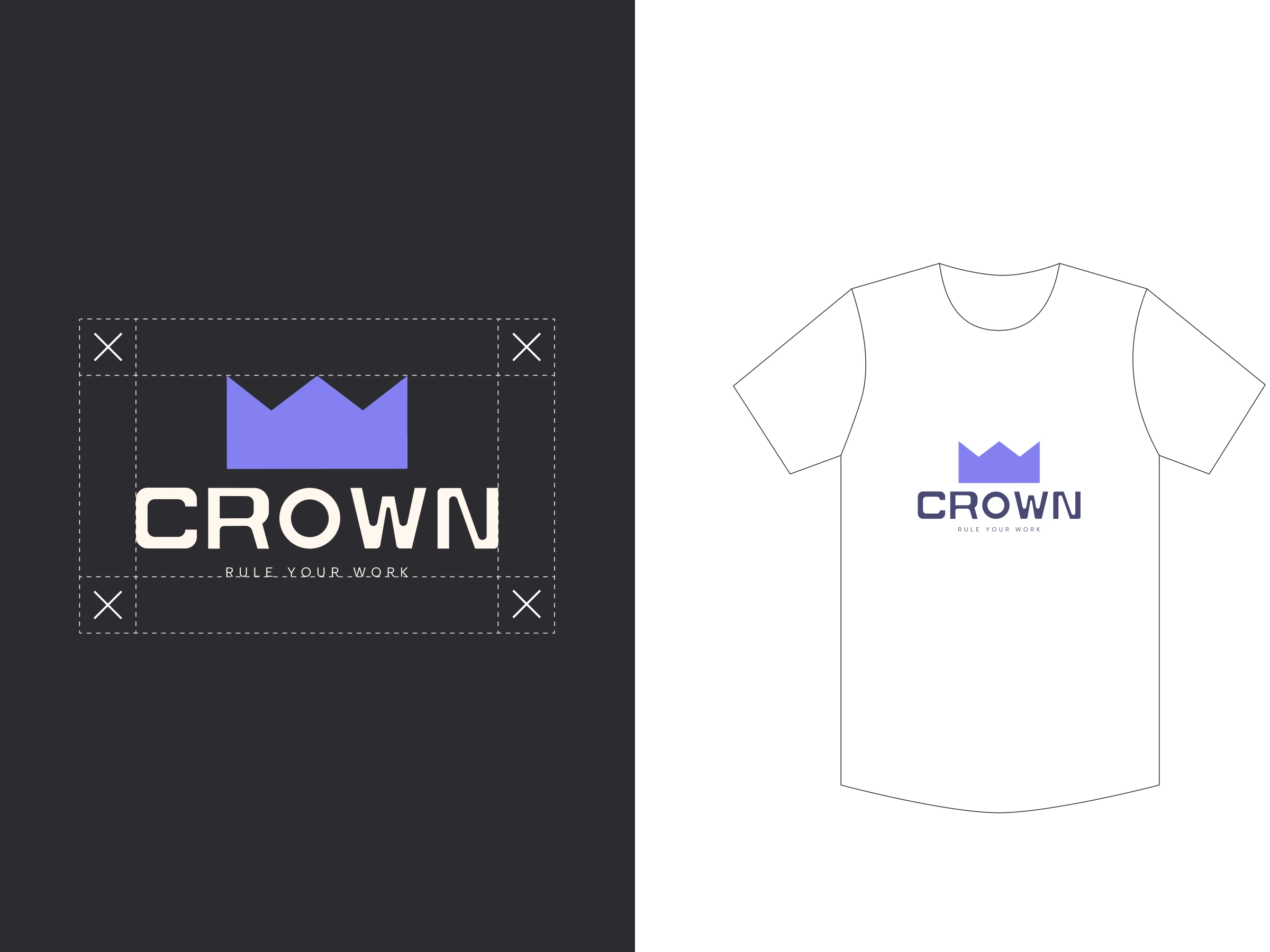 Safe Zone & Usage Example for Full Logo