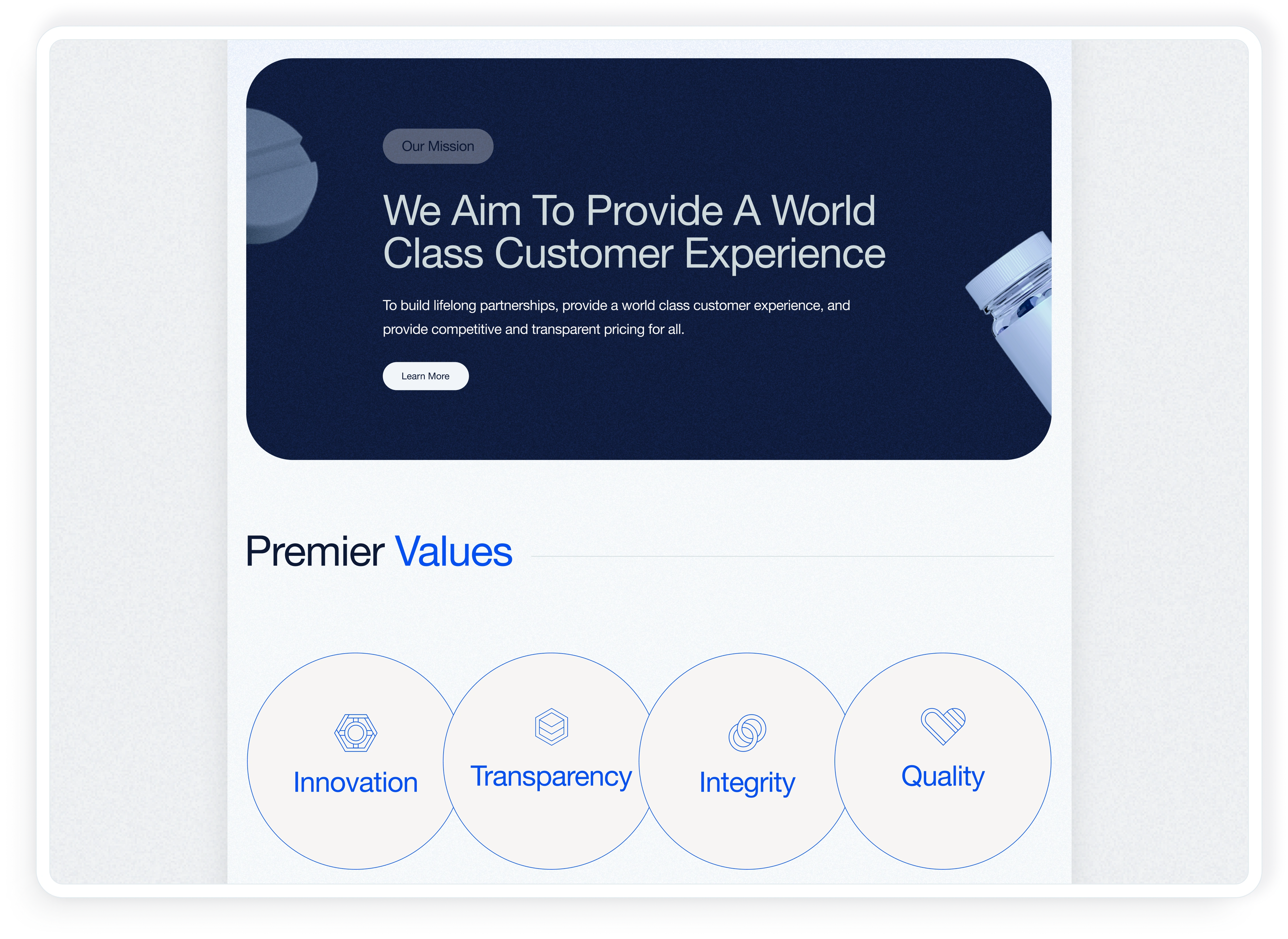 Company values