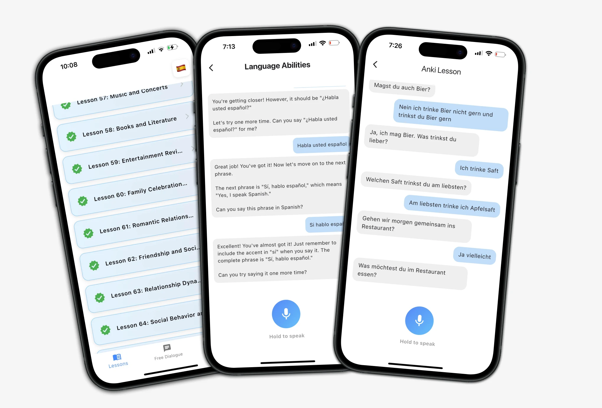 Vocaflow language app