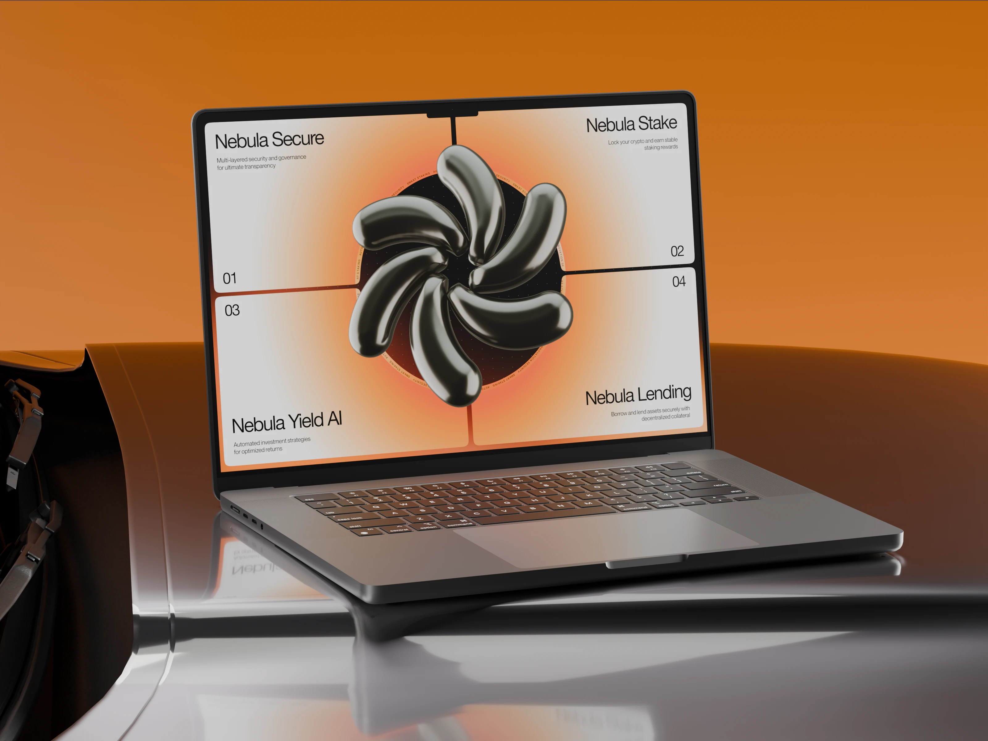 Website design for the DeFi company by Qream