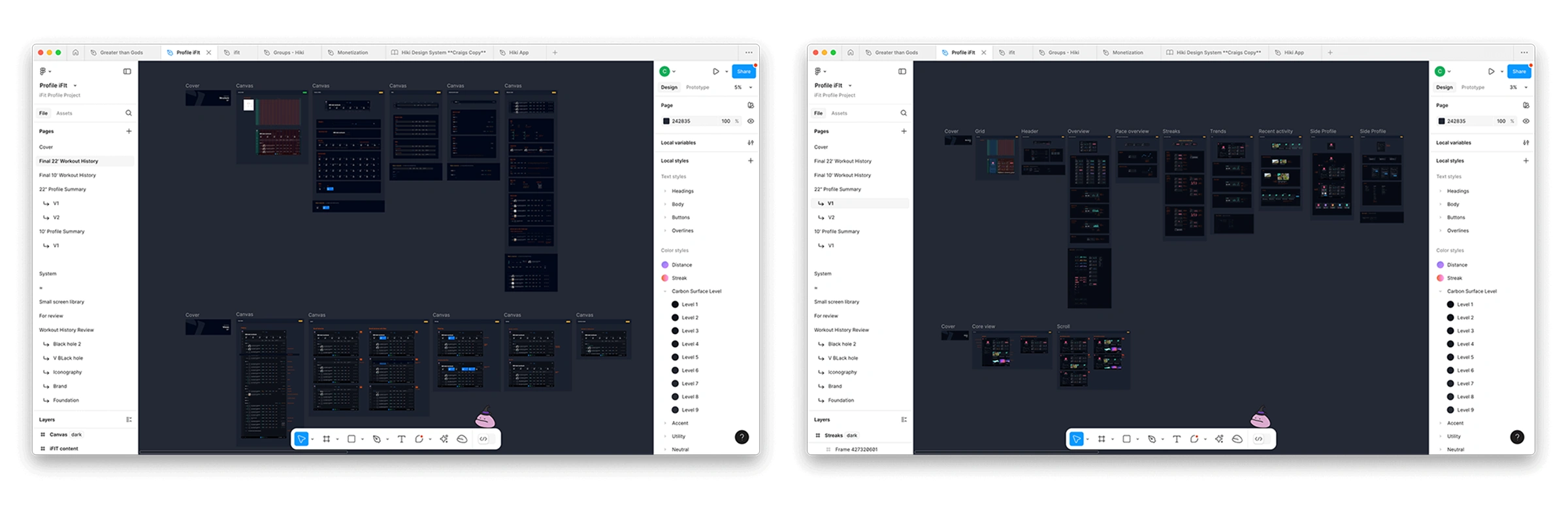 Handoff-ready system built in Figma: includes edge cases, annotations, responsive states, and dev logic.