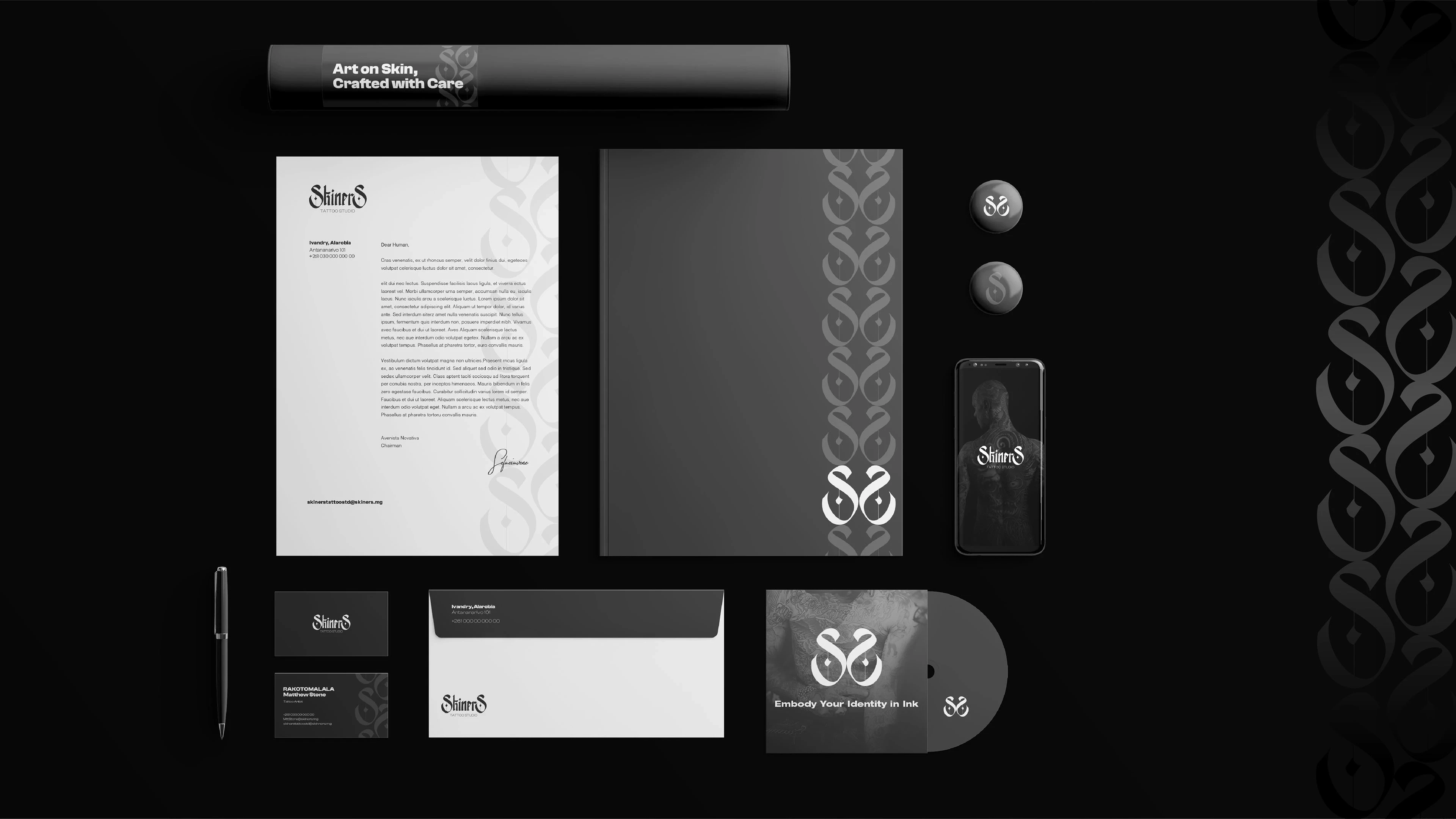 Stationery where professinalism meet creativity