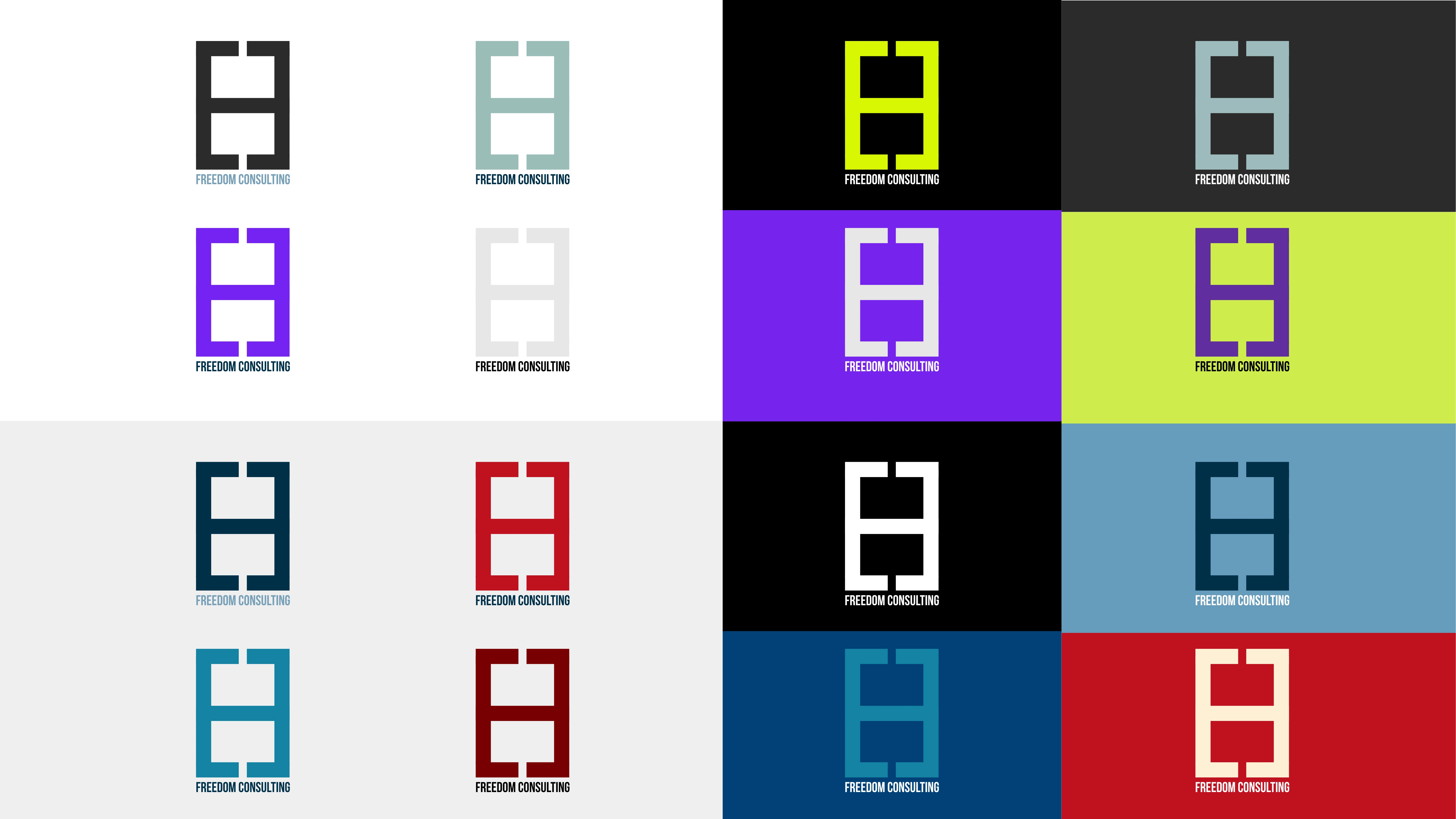 Stage 3 - Lettermark Logos (Proposed 1/3)