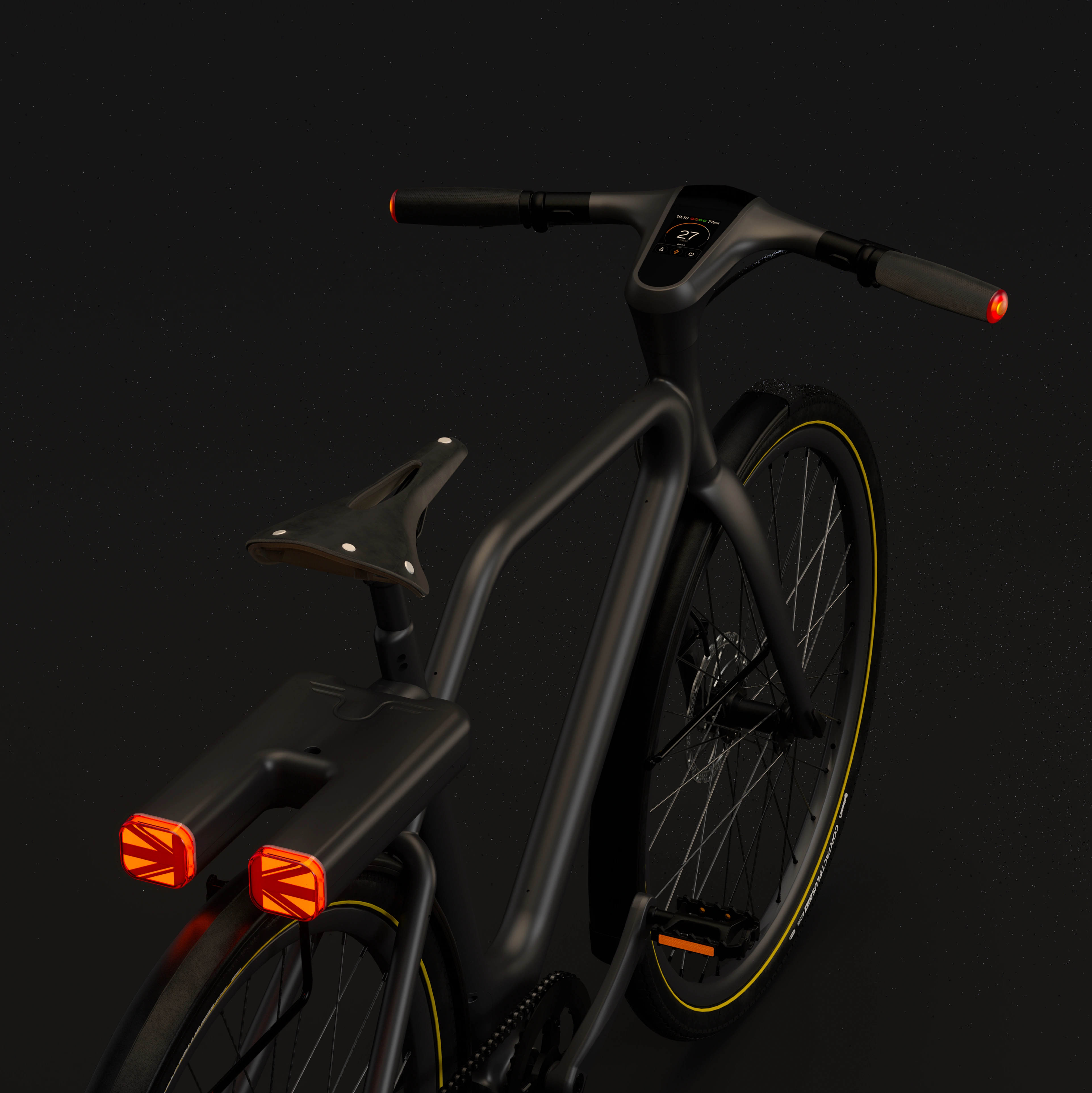 Design of all flow UI and UX of bike cockpit