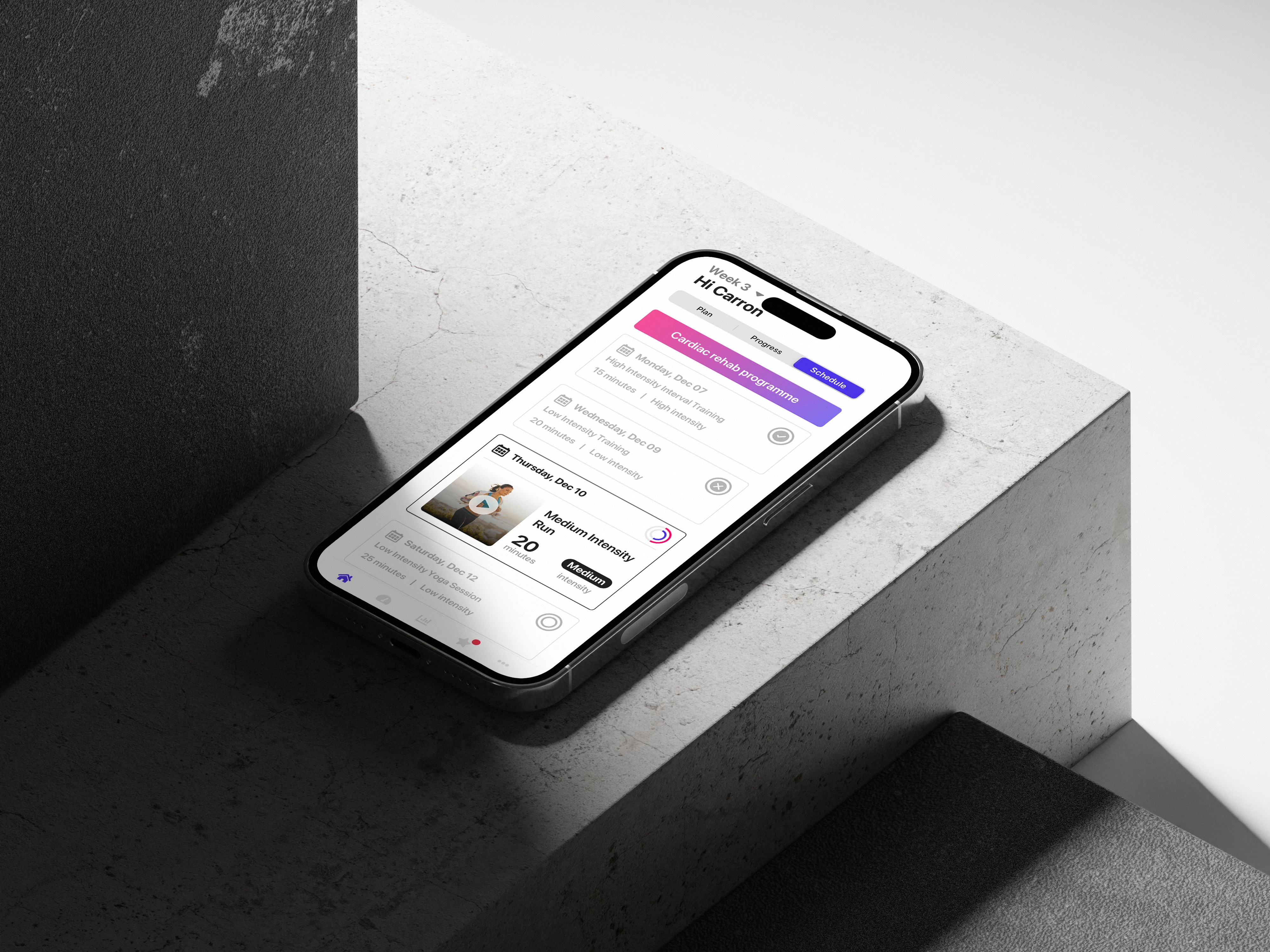 Fitness APP UI/UX Design