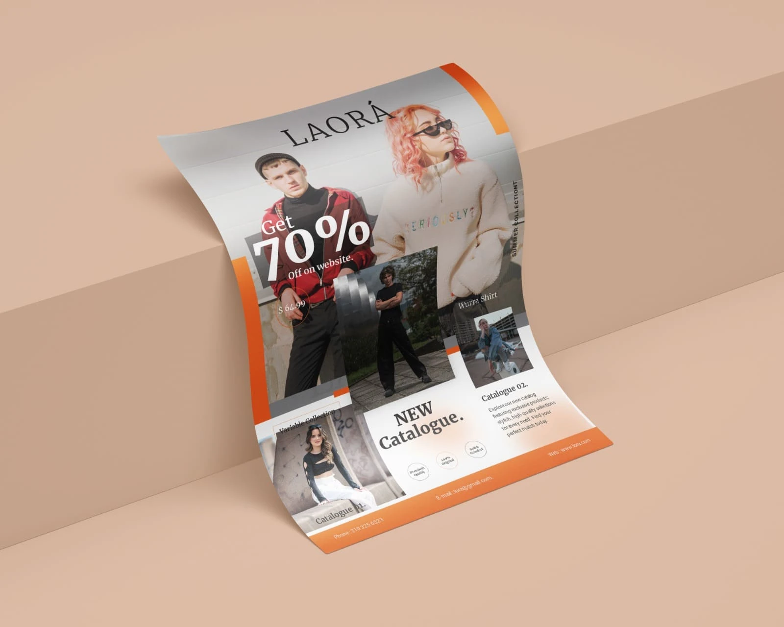 LAORÁ Fashion Catalogue Flyer
