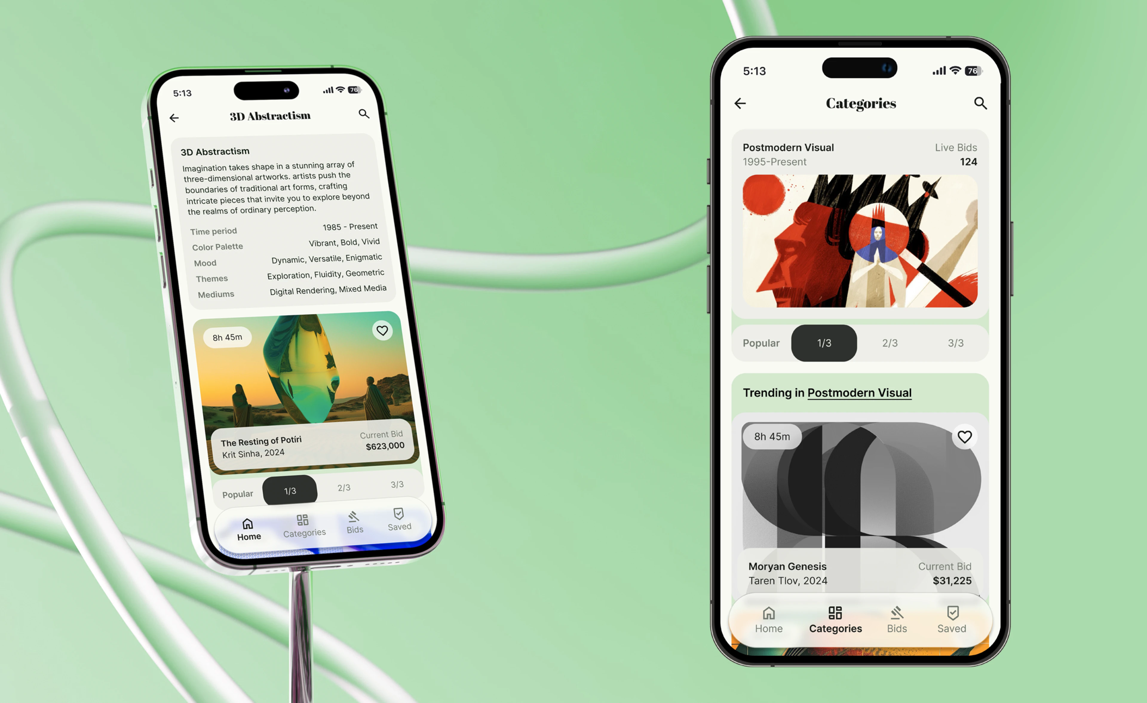 Screens designed