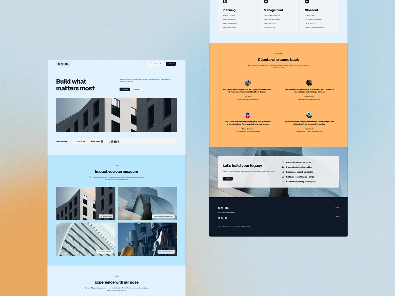 Home page