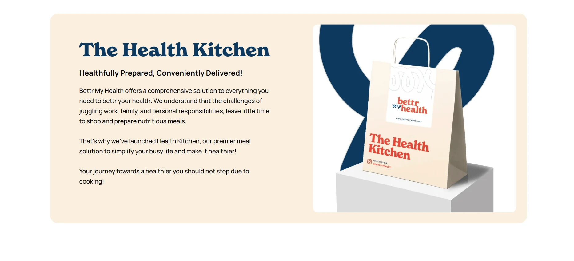 Health Kitchen Page