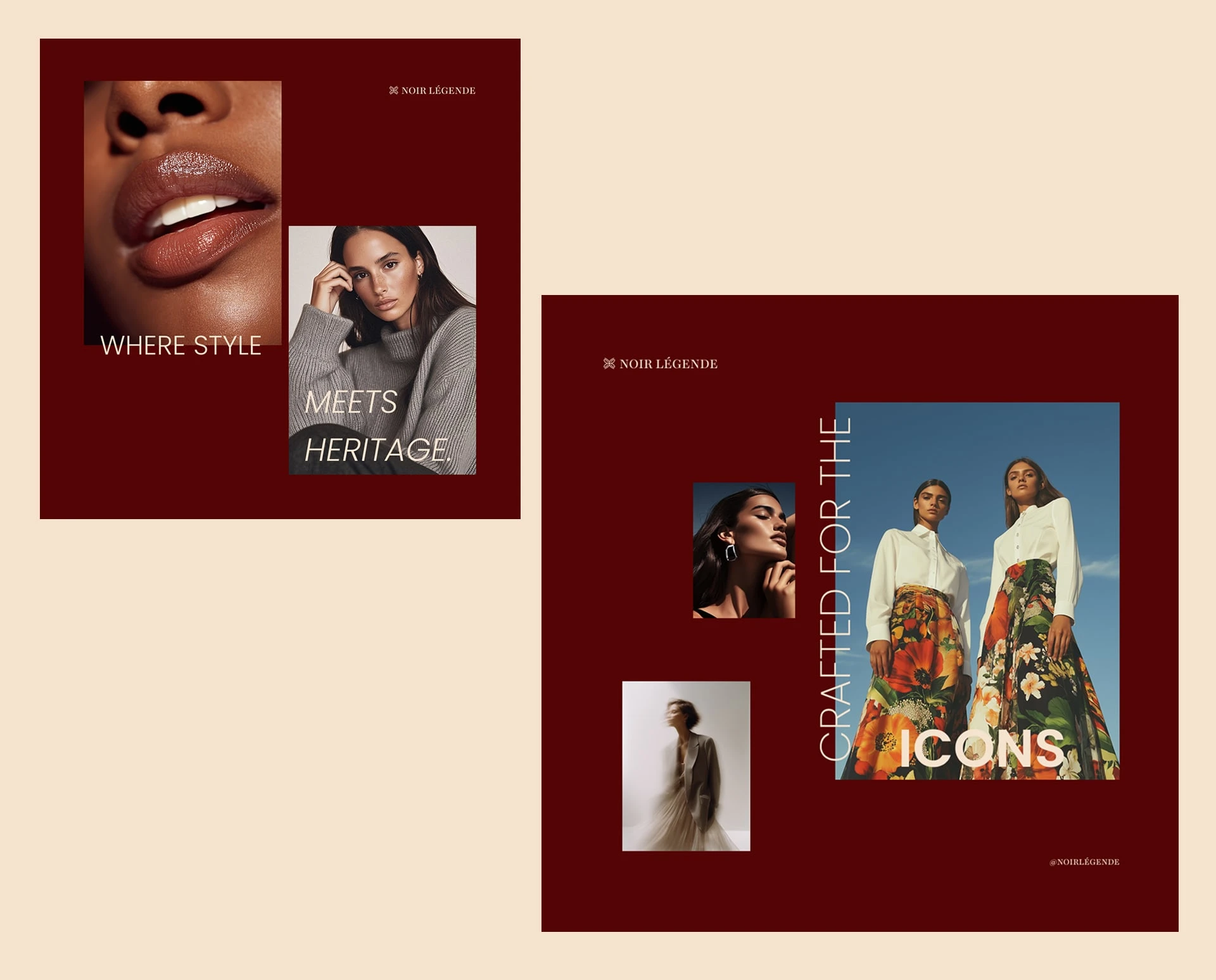 Social media post design