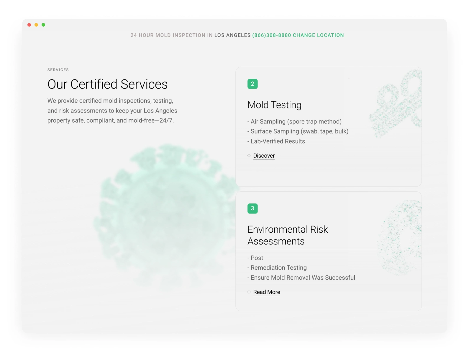 Sticky Cards + Spline 3D Elements | Services Section