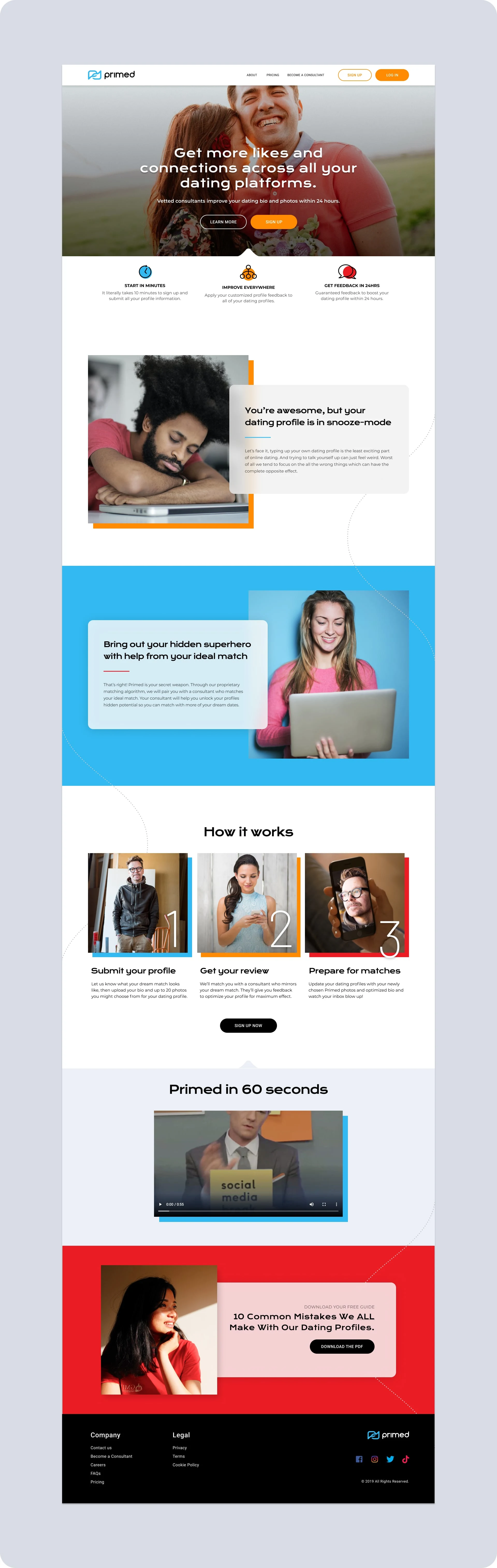 Home Page Web Design