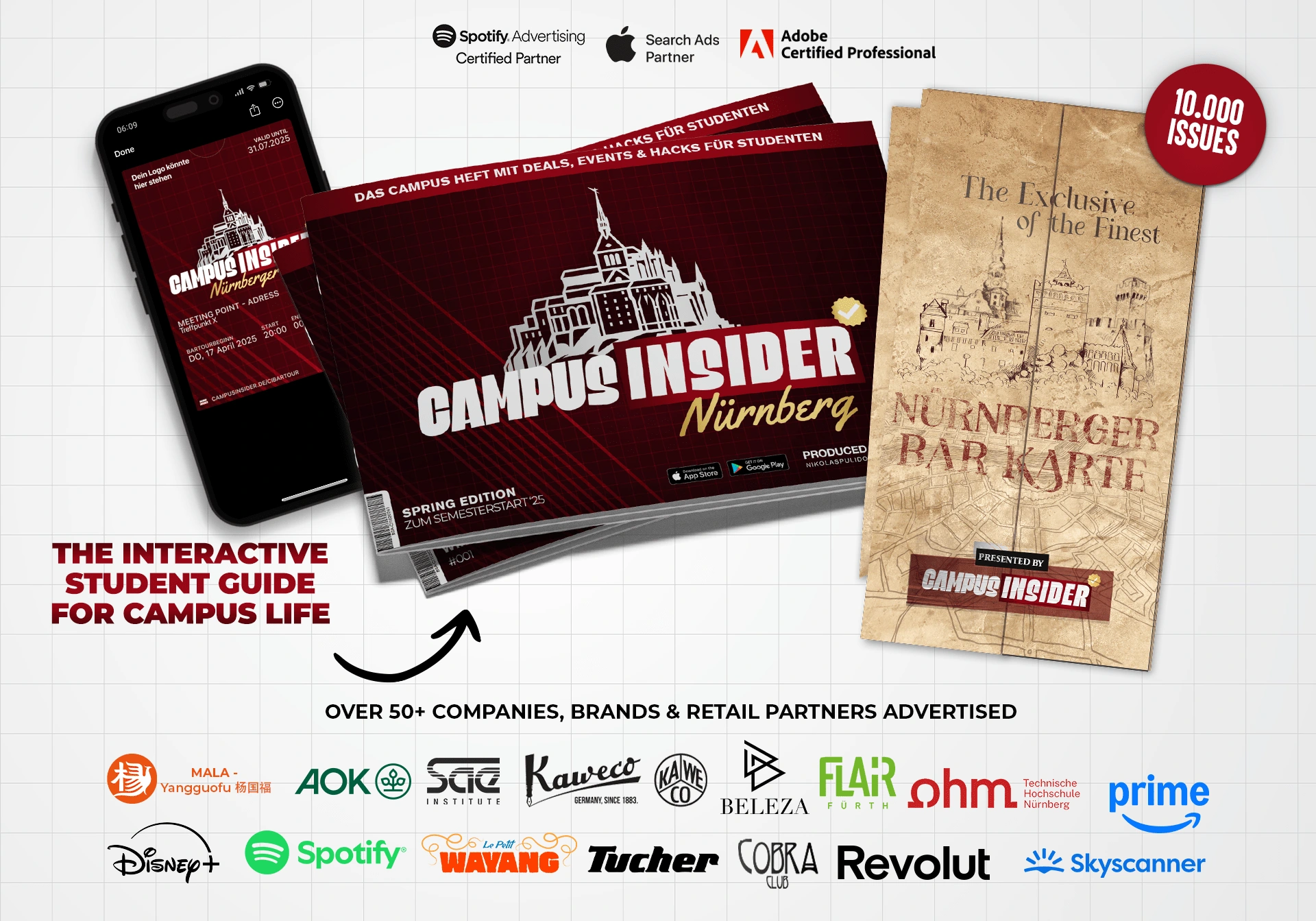 10,000 Issues. 50+ Brands. Fully Interactive.