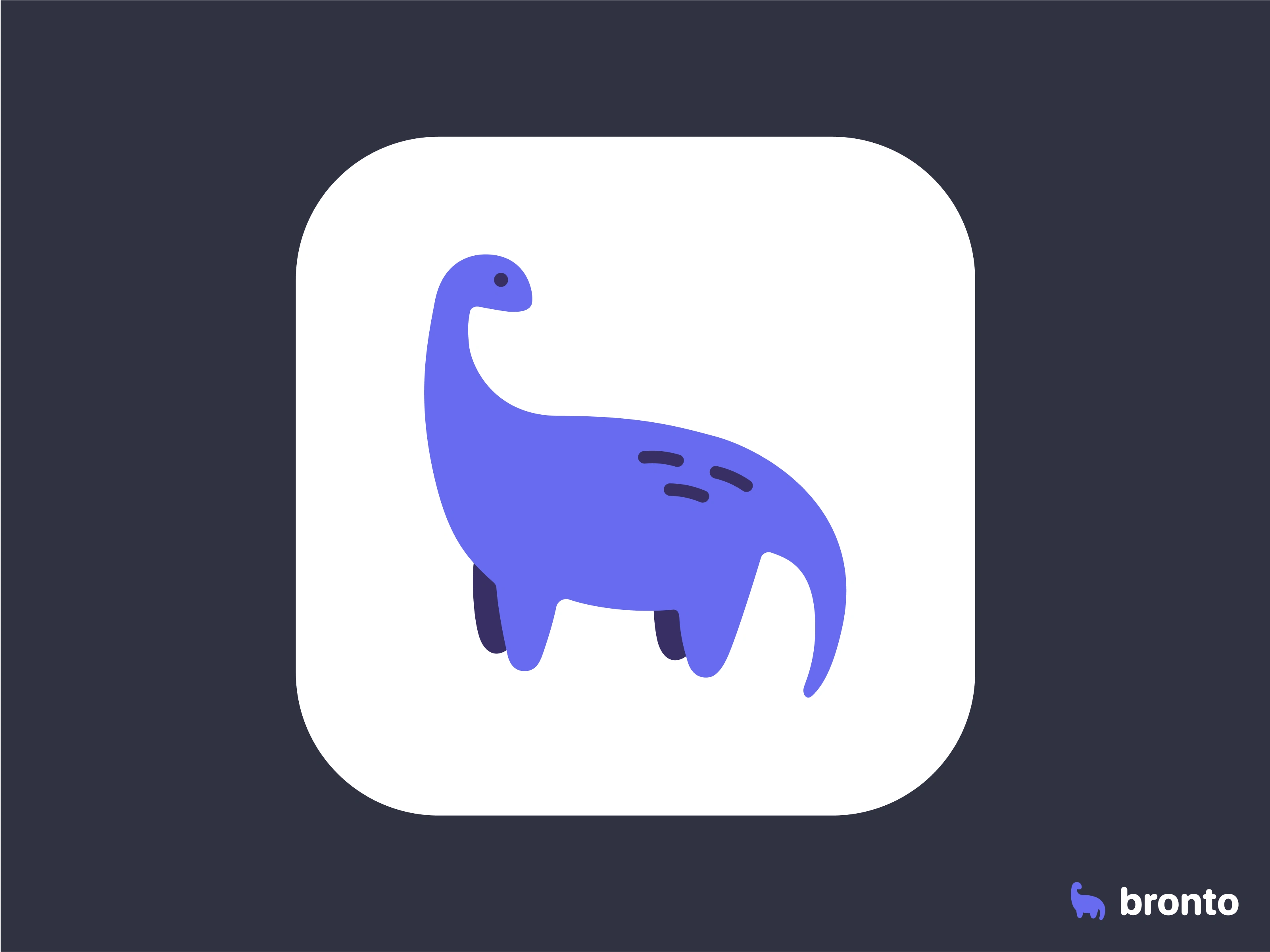 Bronto App Icon and Mascot