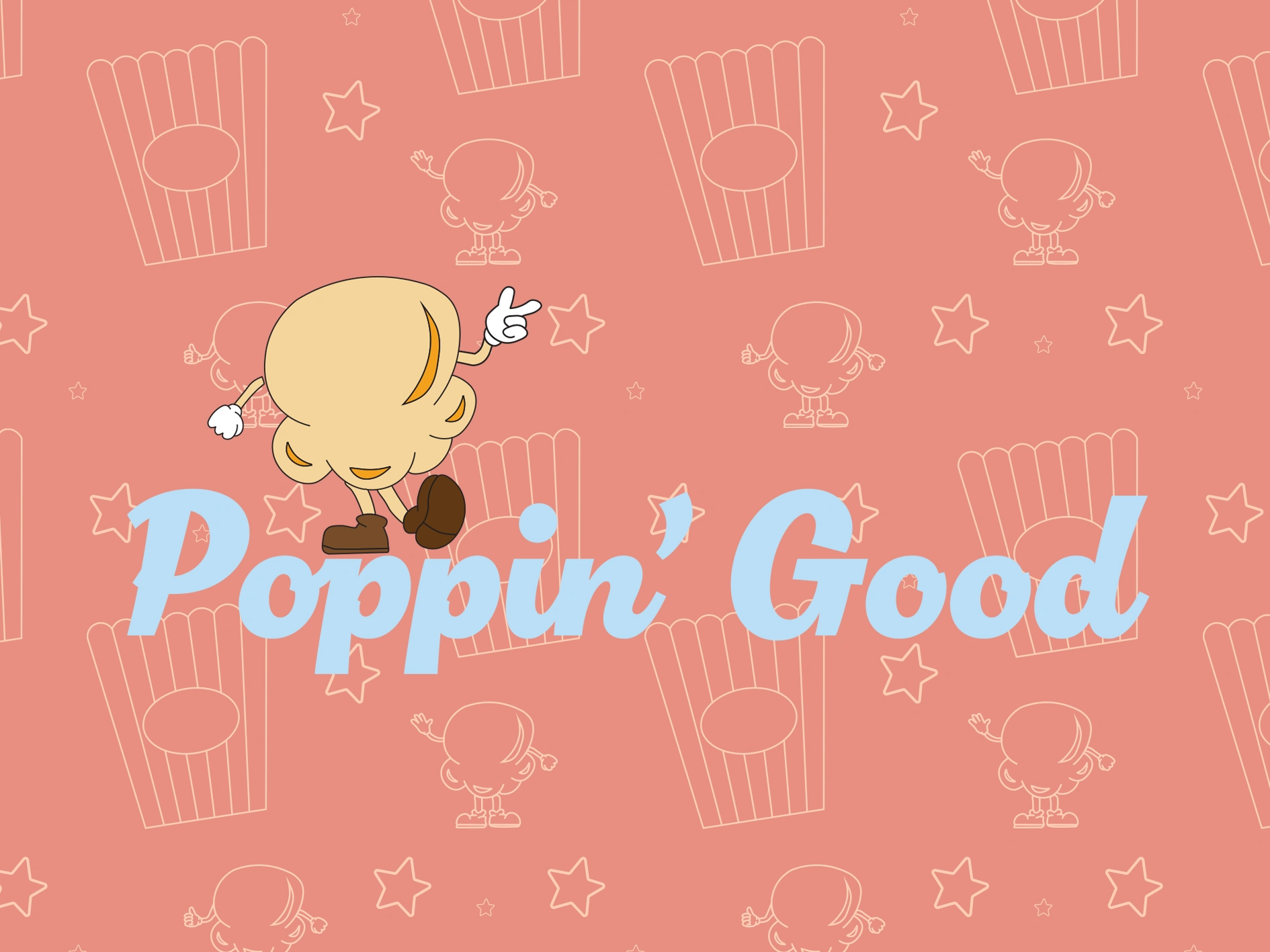 Poppin' Good Logo Variation 1