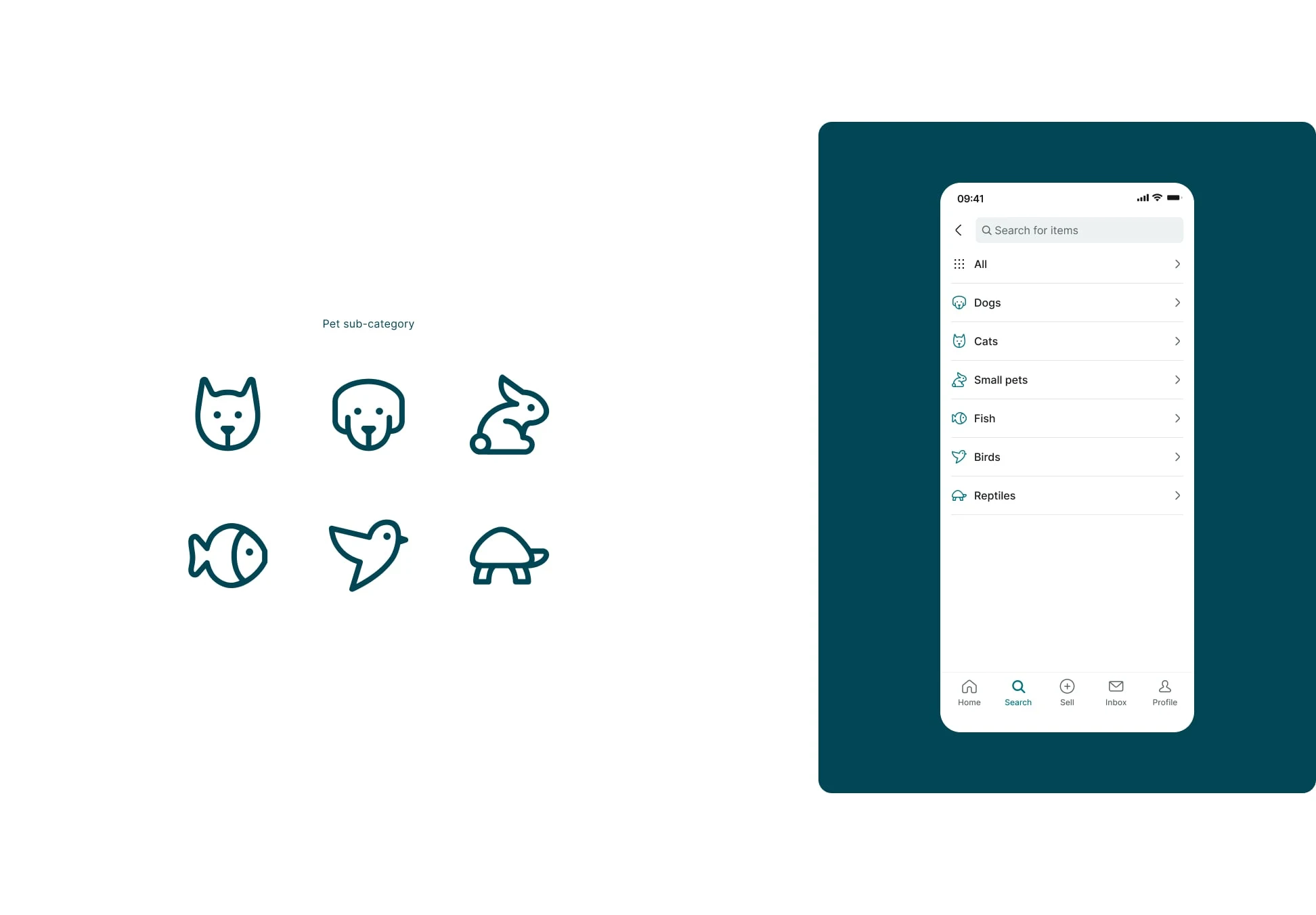 Pet sub-category