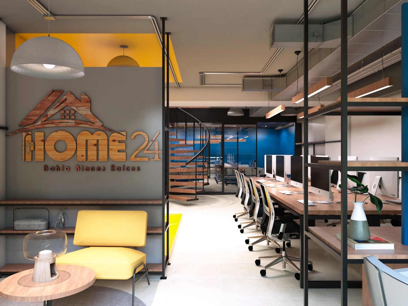 Render. Office PB, view #2