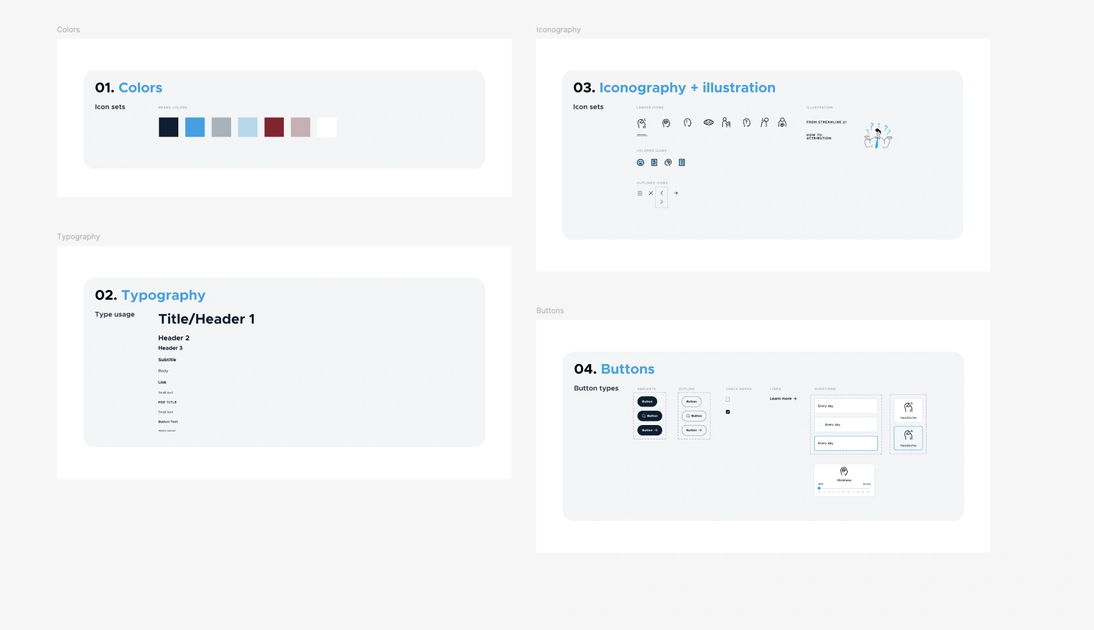 Design system snippet