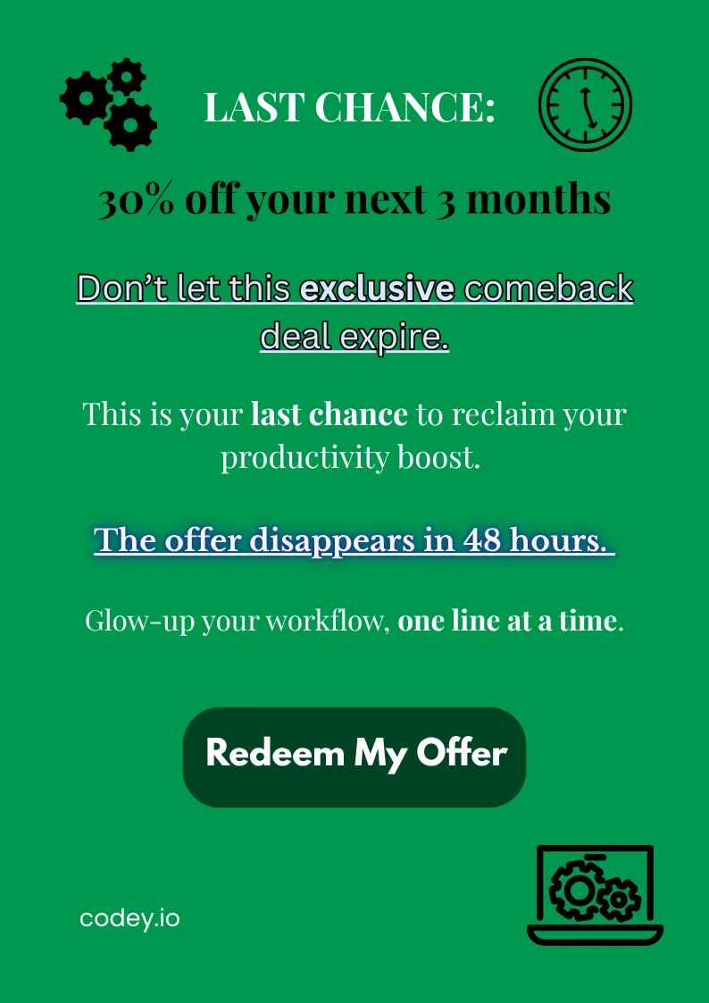 Promotional Email