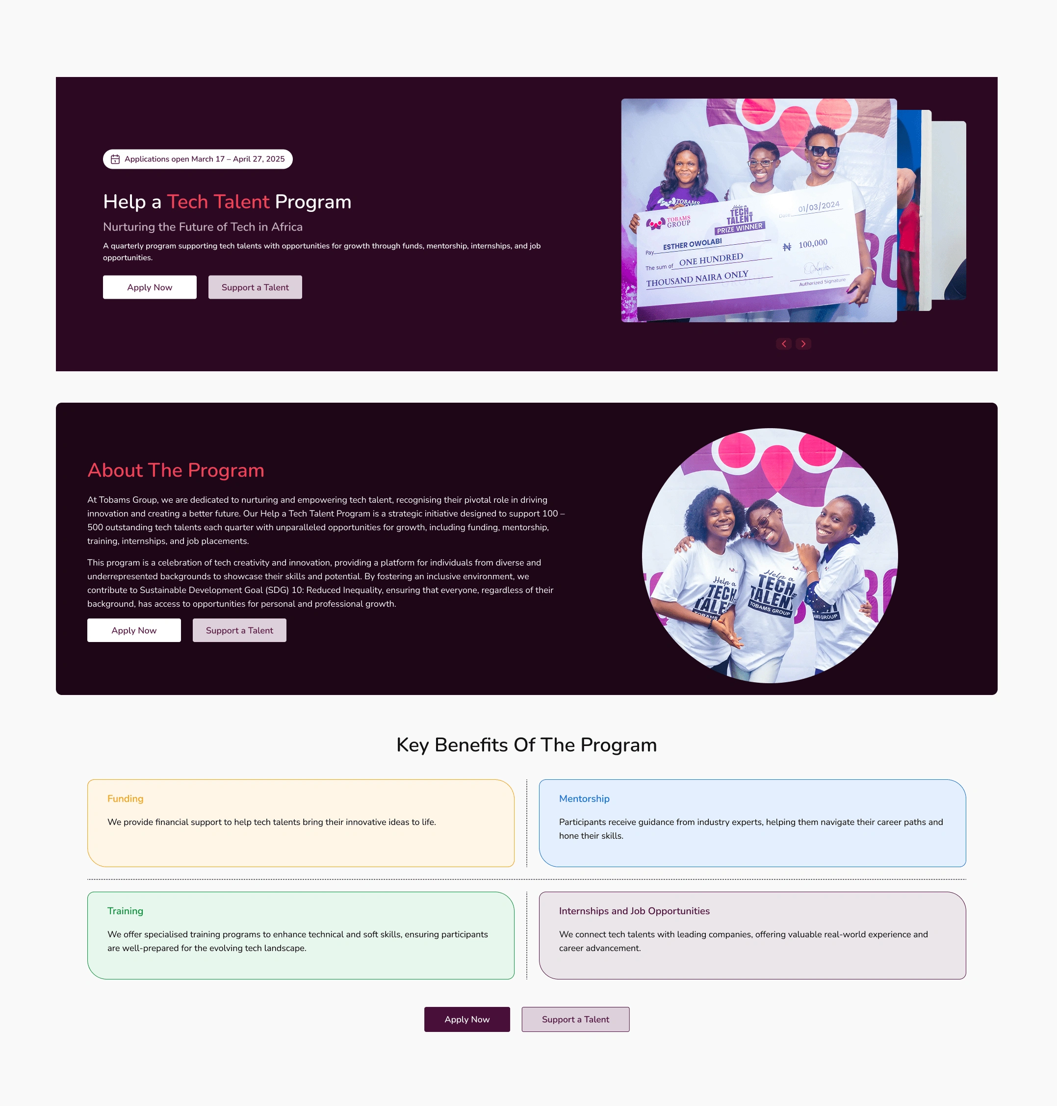 Tech Talent: Seeking internships, skill development, and job opportunities
