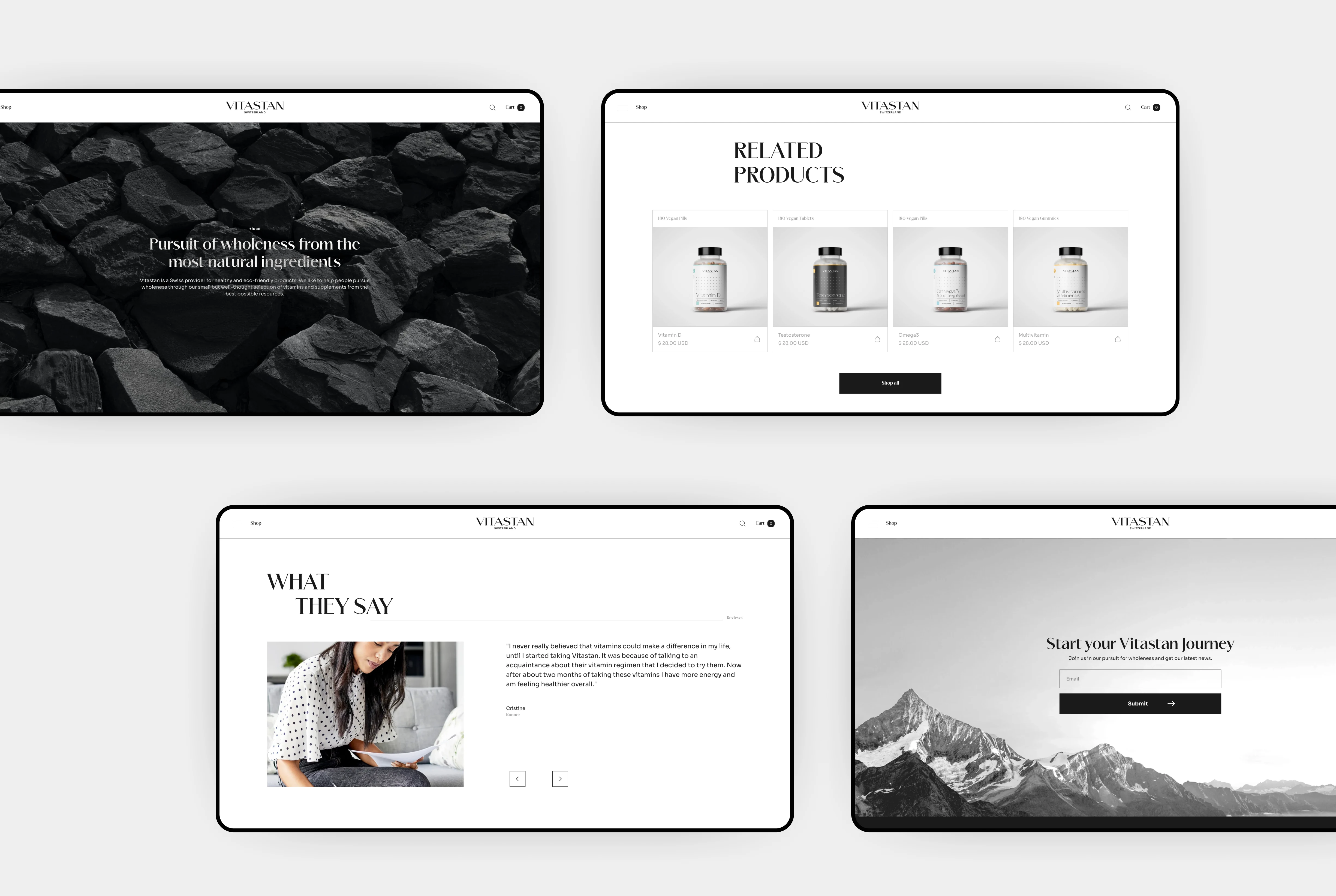 Web screens