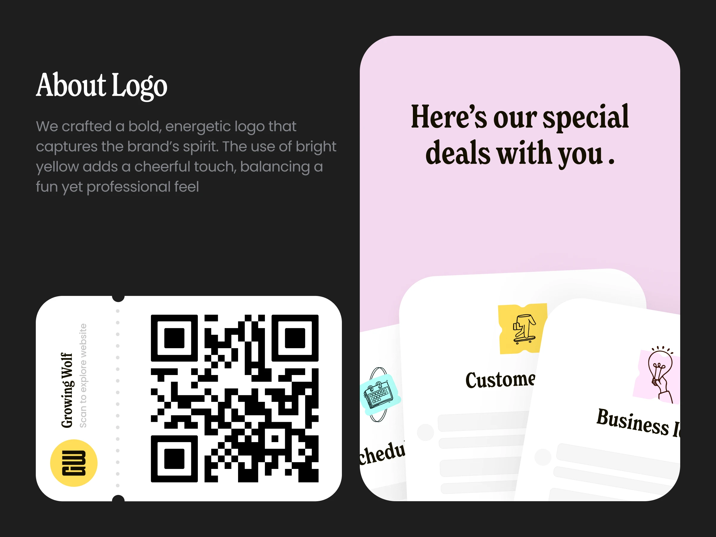 Logo brief for Growingwolf