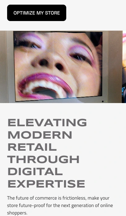 Editorial product storytelling + emotional image focus