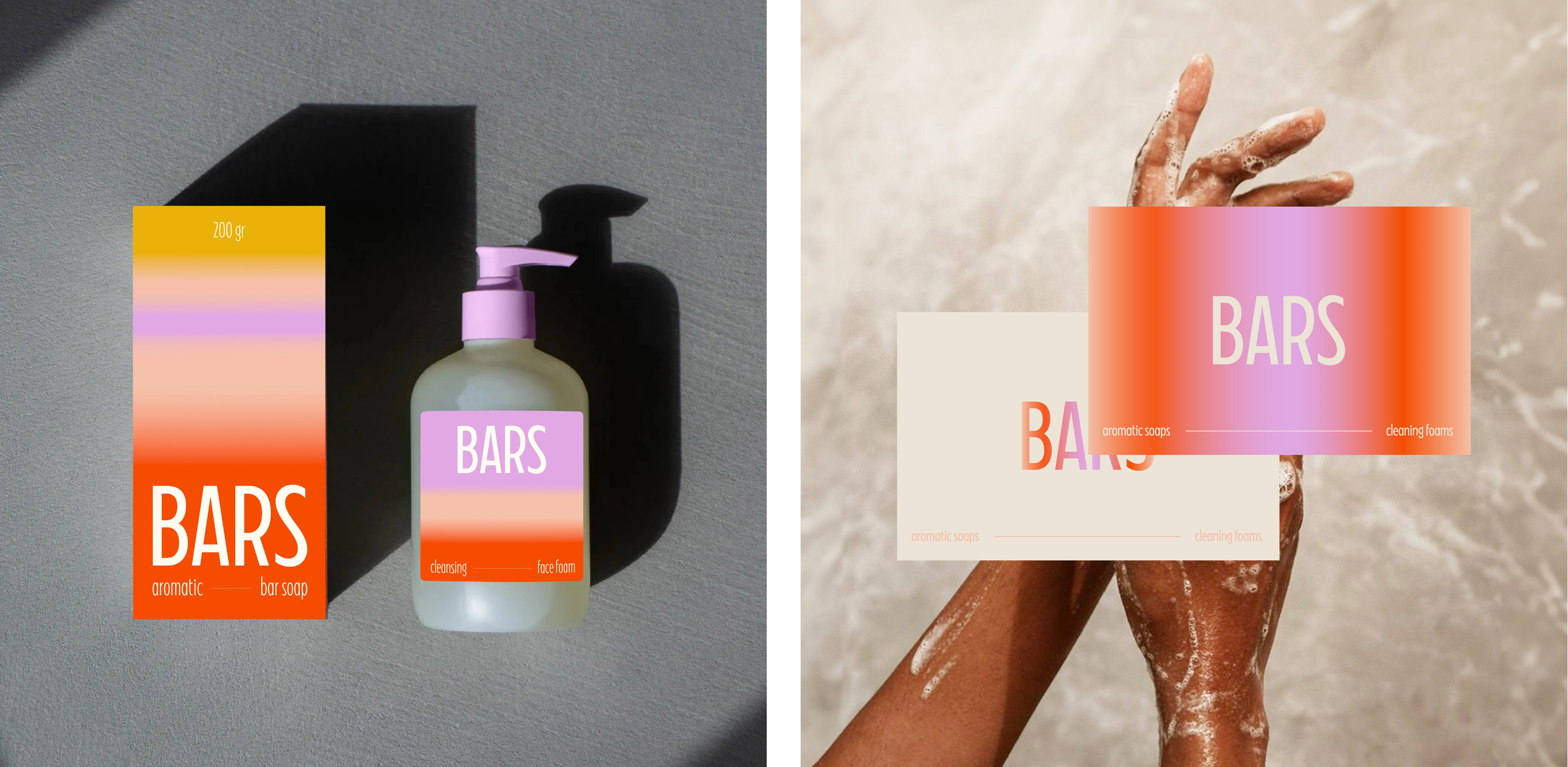 Packaging & business card design