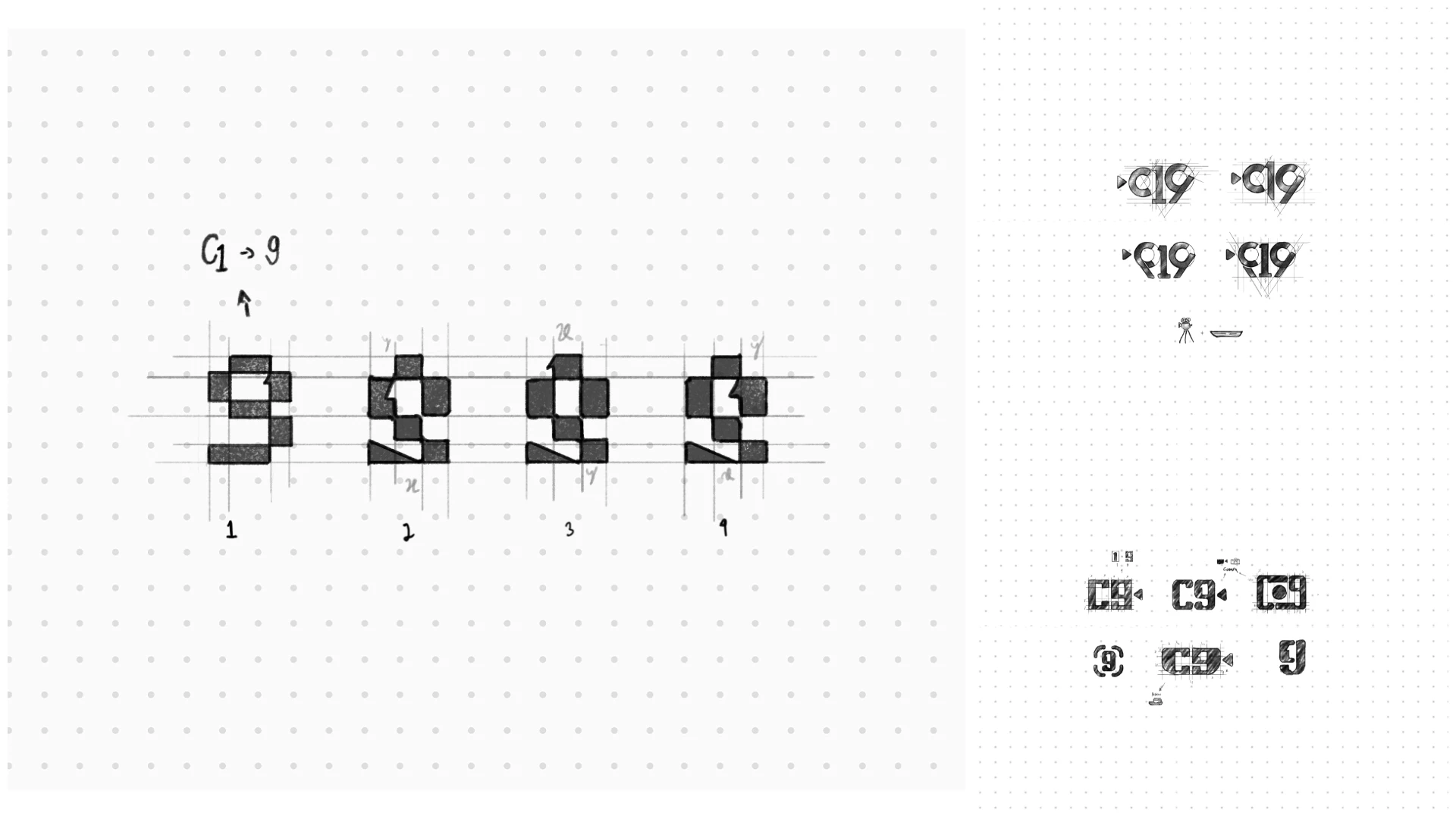 Sketches and exploration
