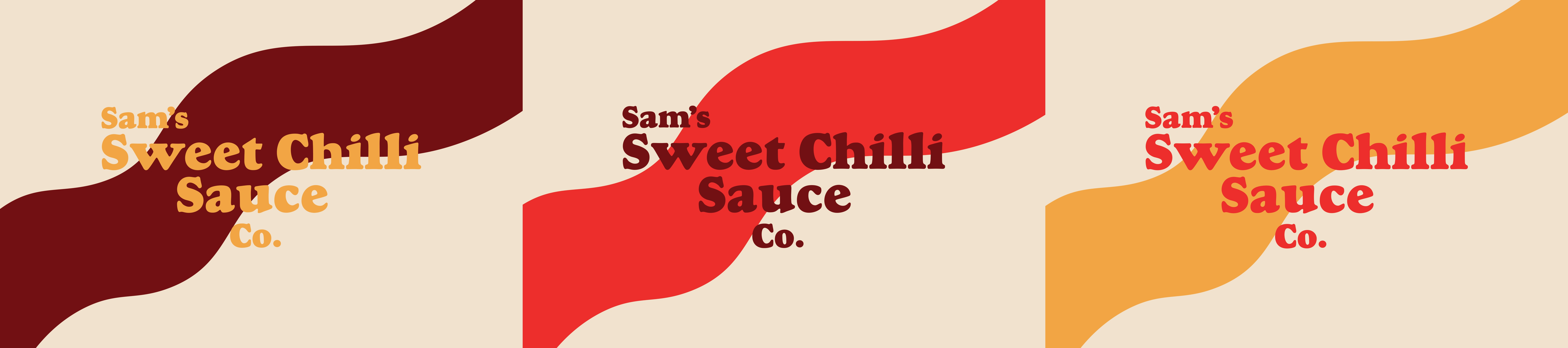 Sam's Sweet Chilli Sauce Co. Logos