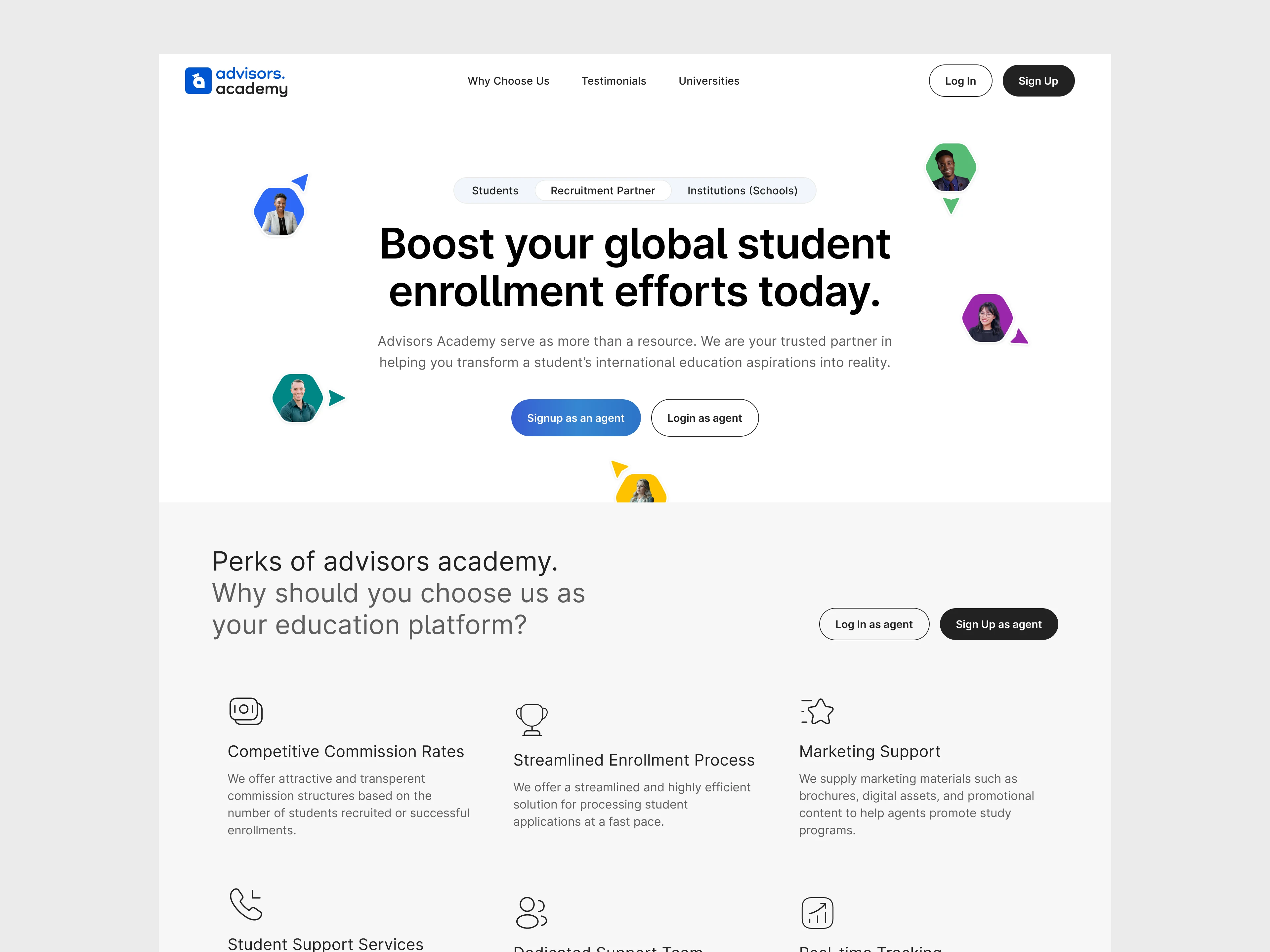 Recruitment Partner - Hero Section