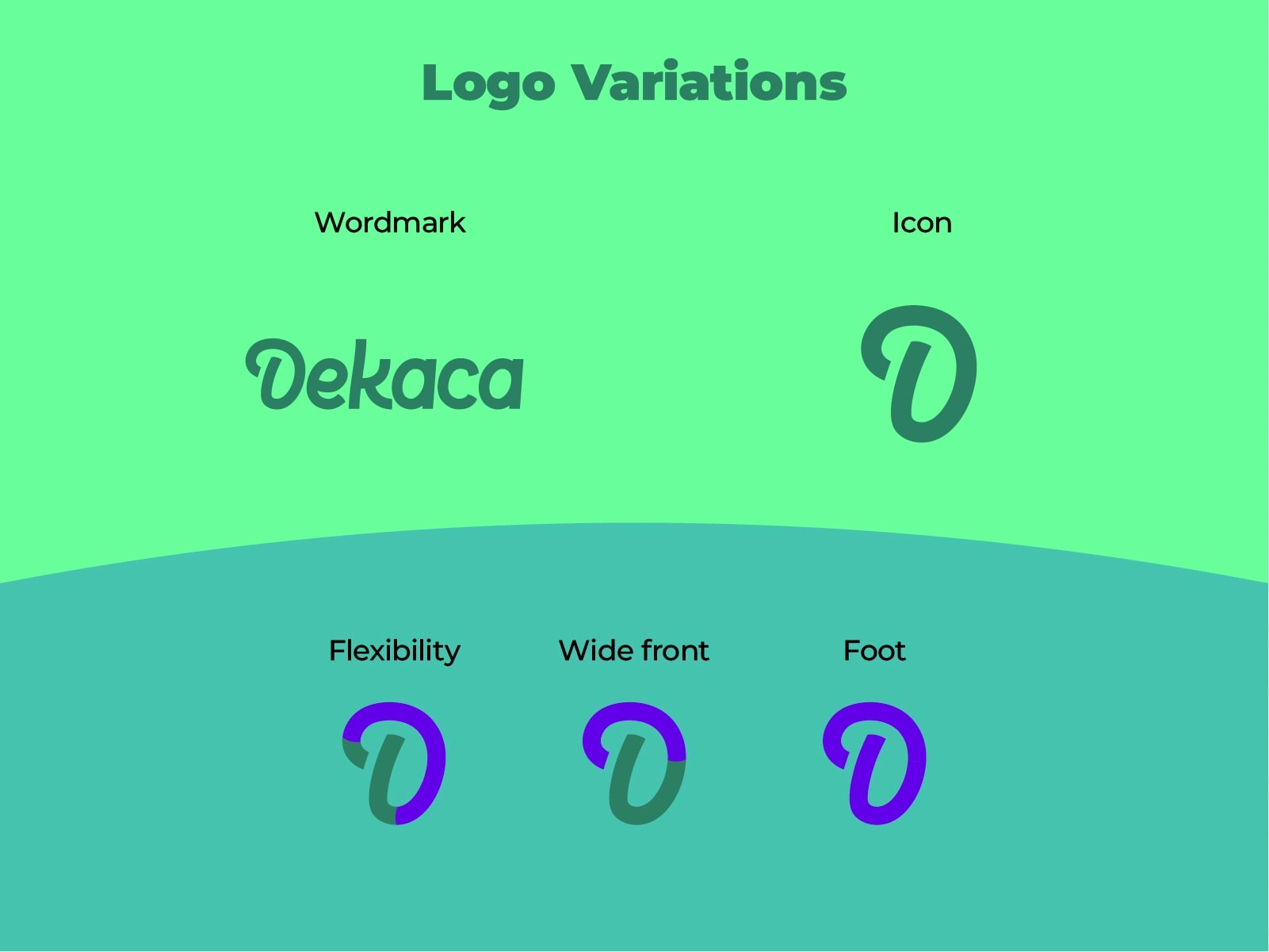 Logo Variations and flow inspiration