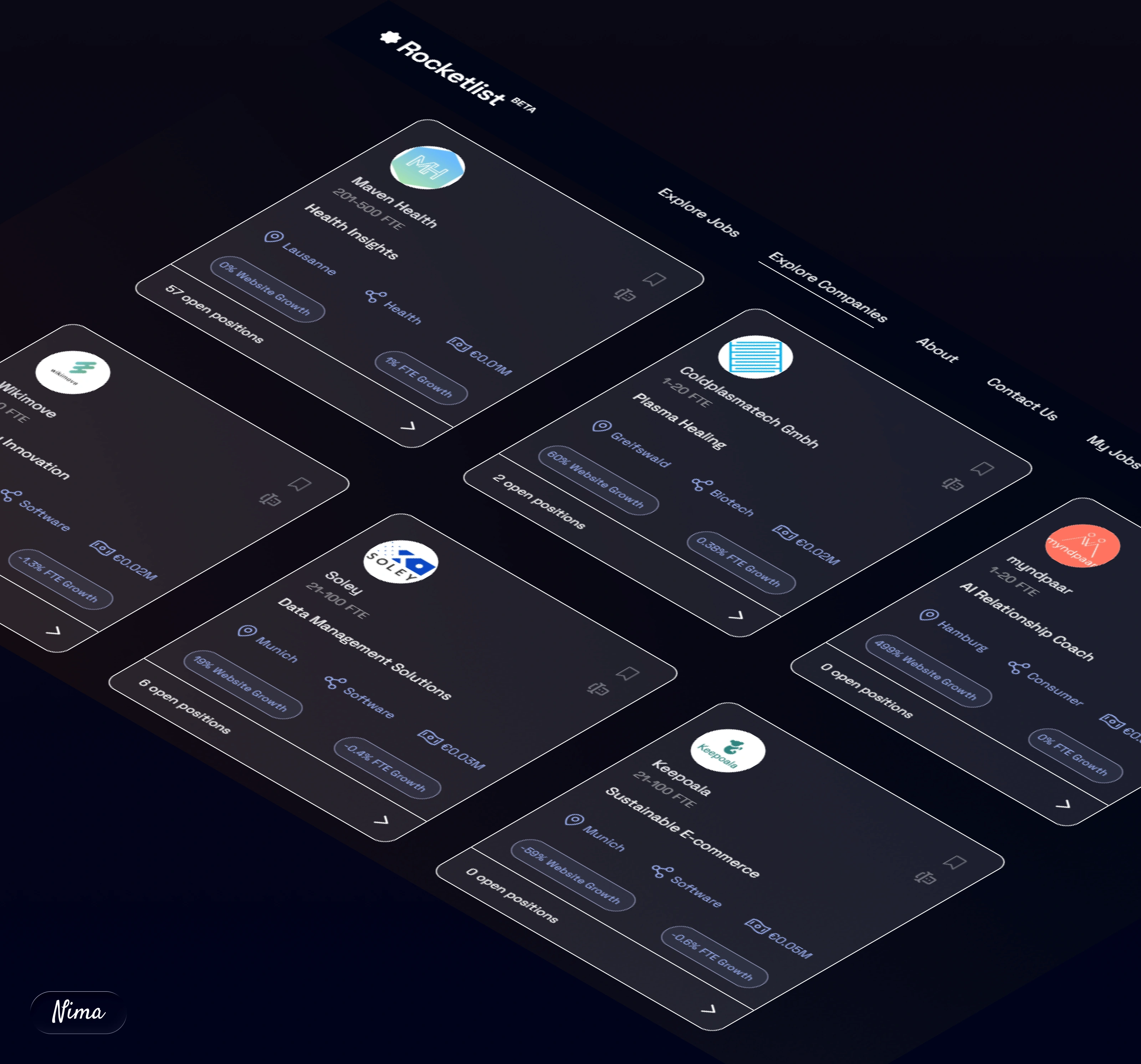 Rocketlist - Explore Companies