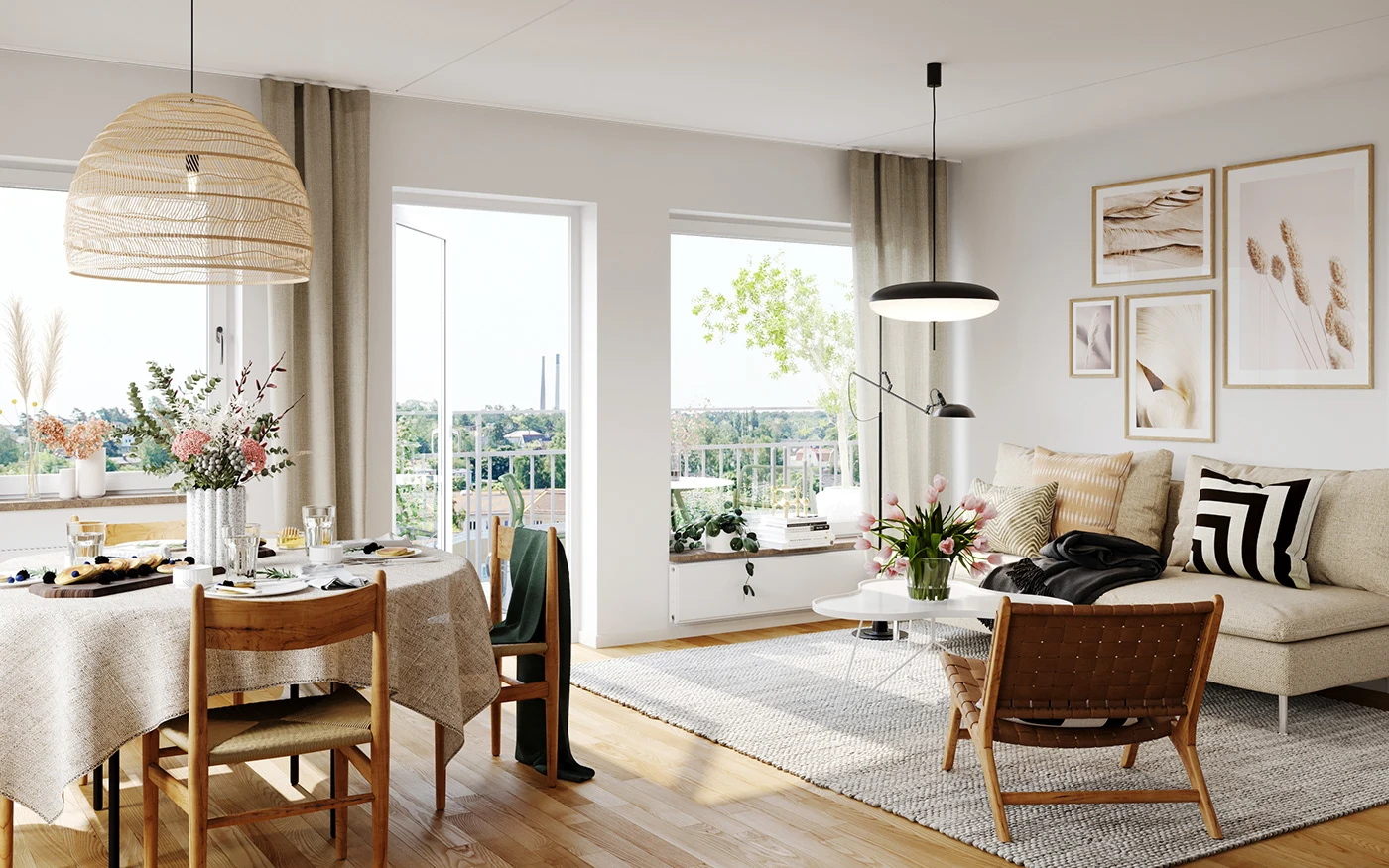 Interior rendering 