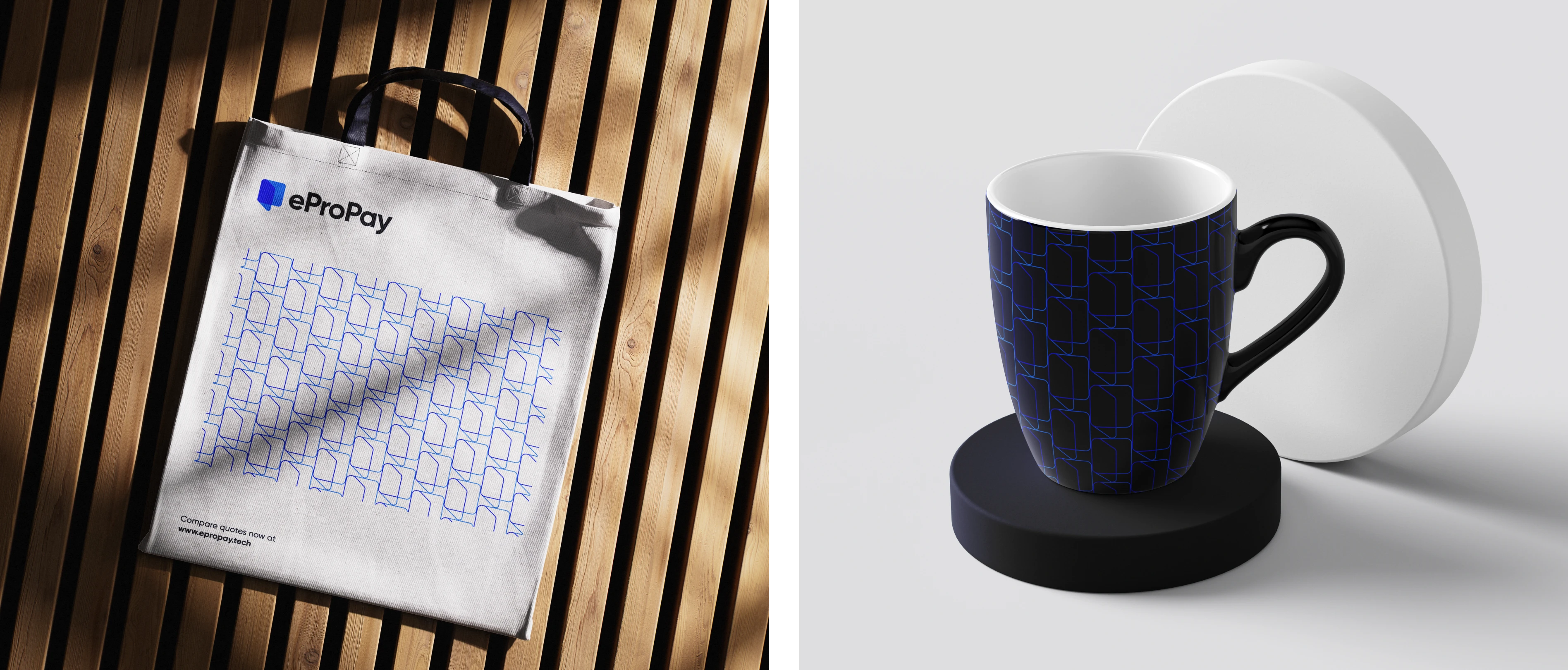 Tote bag & coffee cup